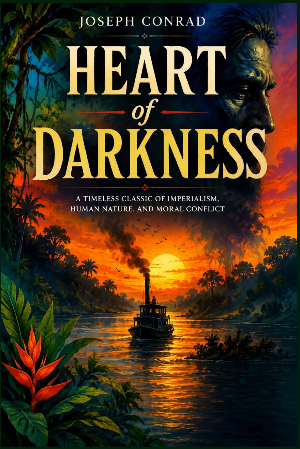 Heart of Darkness: A Timeless Classic Novella of Imperialism, Human Nature, and Moral Conflict