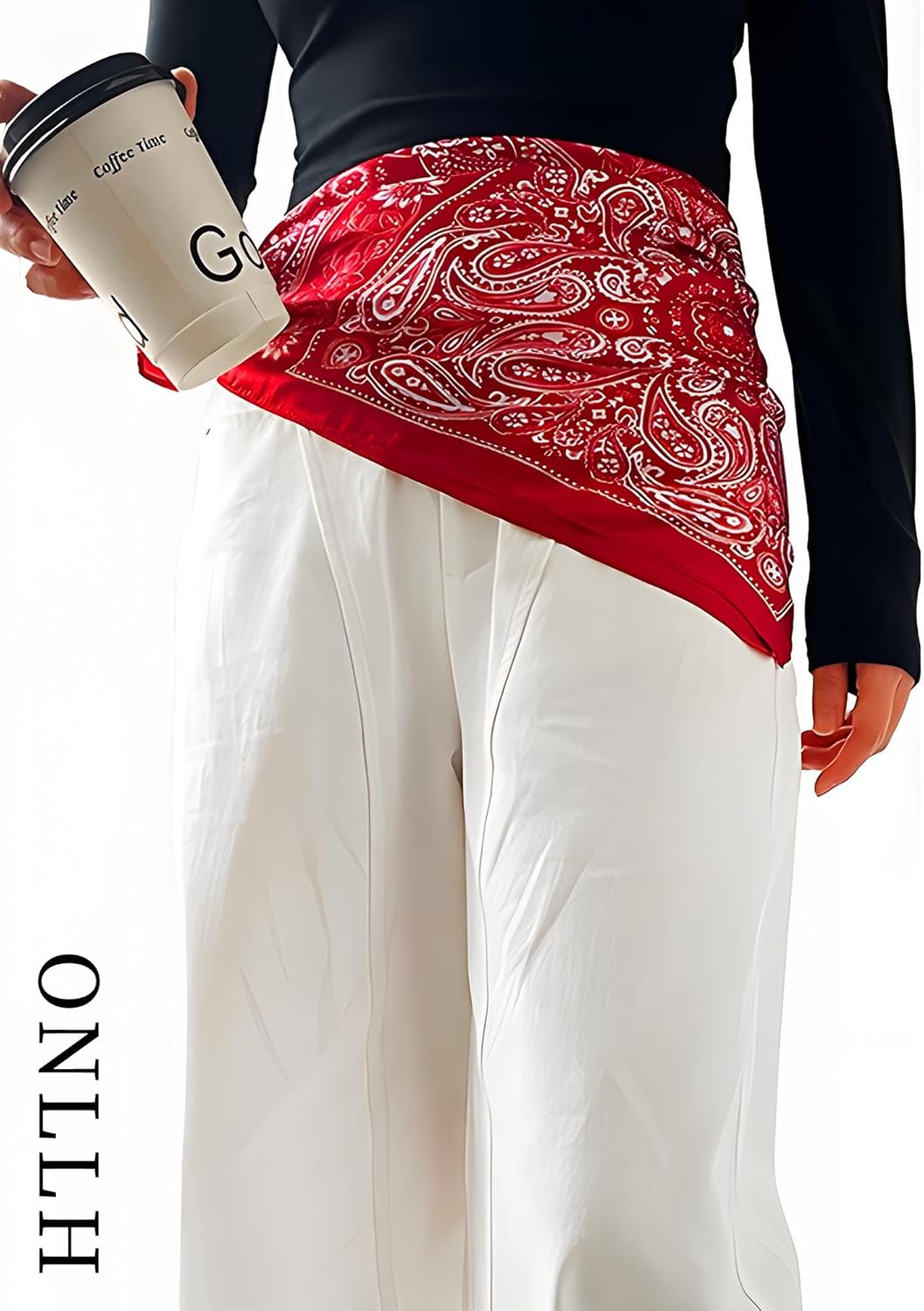 100% Mulberry Silk Scarf for Women Hair Lightweight Square Neckerchief Wrap For Head Scarves 21" - Image 6