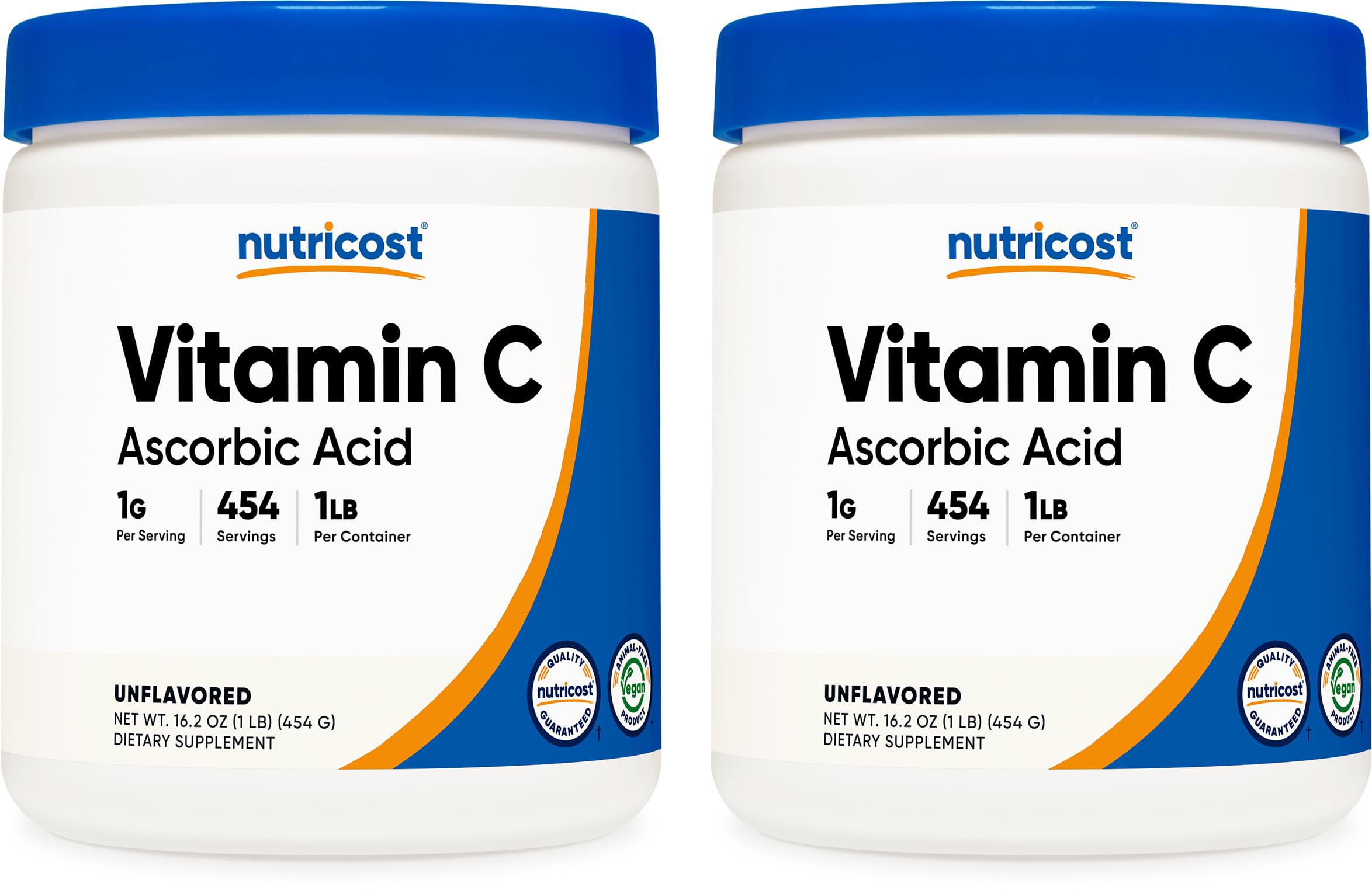 Nutricost Pure Ascorbic Acid Powder (1LB) Unflavored, Vitamin C Powder — Amazon image 8