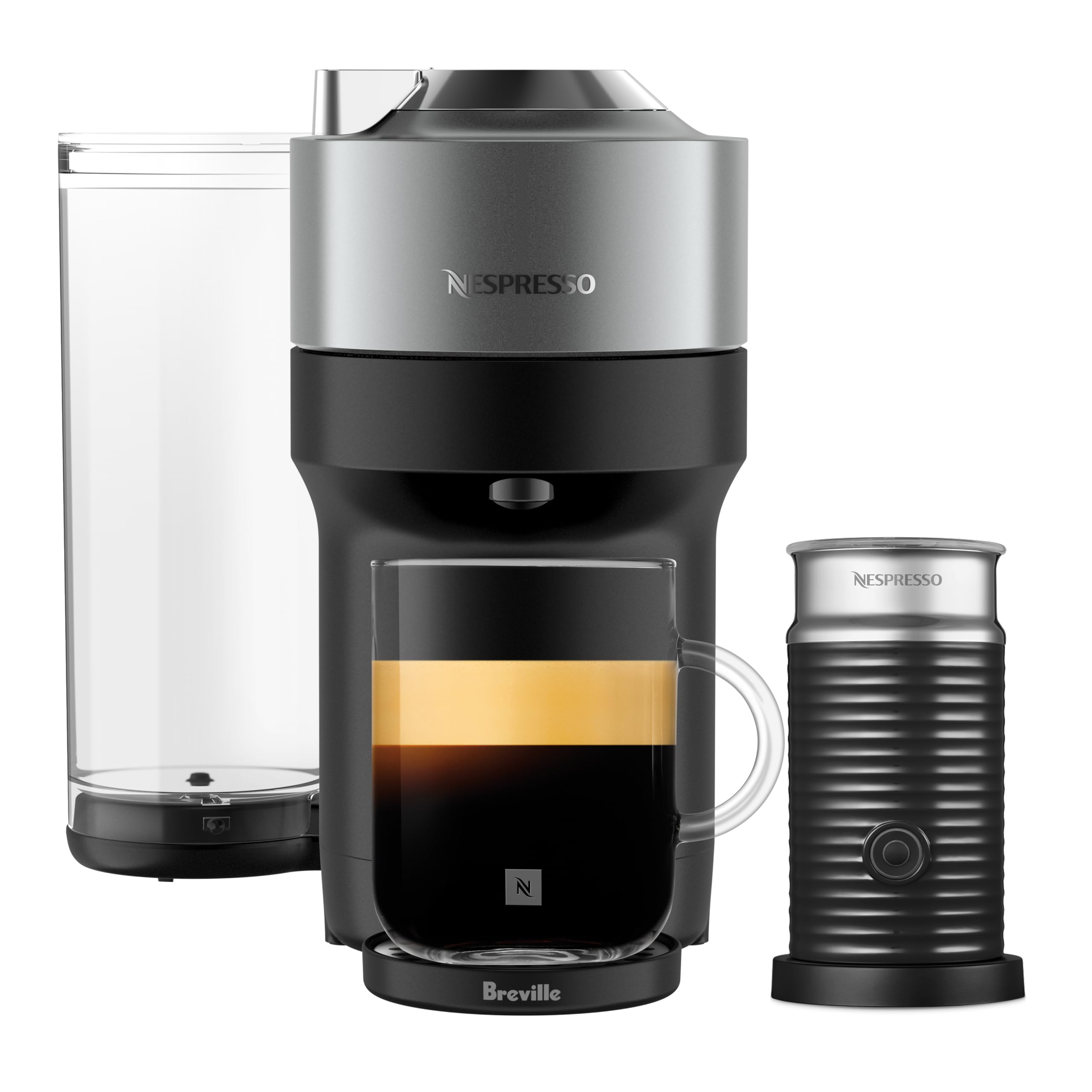 Nespresso Vertuo Pop+ Deluxe Coffee and Espresso Machine by