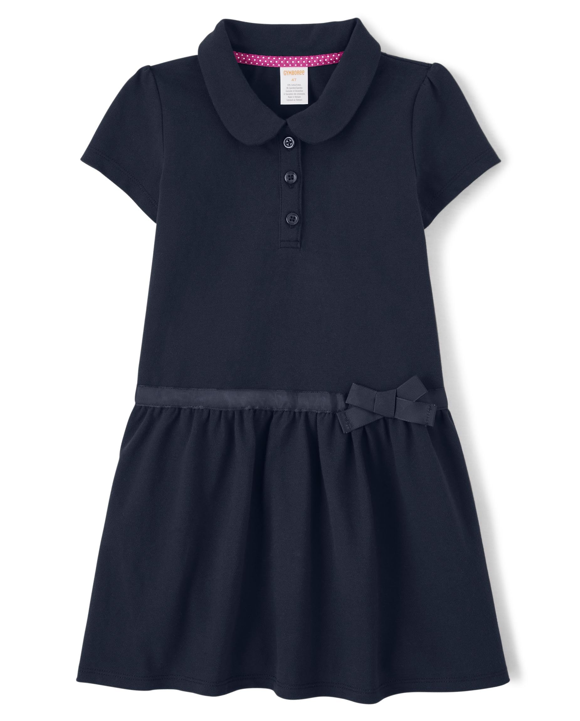 Gymboree Girls' and Toddler Short Sleeve Polo Dress