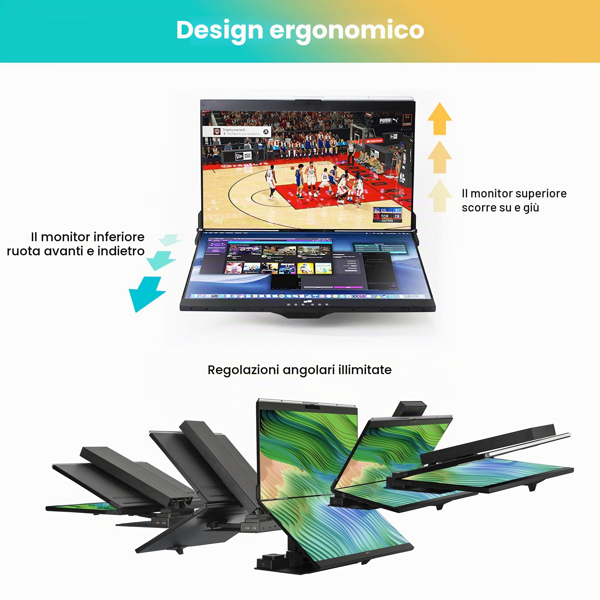 MP Monitor Mobile Pixel Geminos 24"