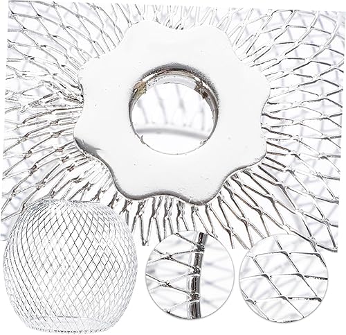 Miniatura 8 de Cabilock 1pc lámpara de metal cubierta lámpara decoración accesorio fácil instalación