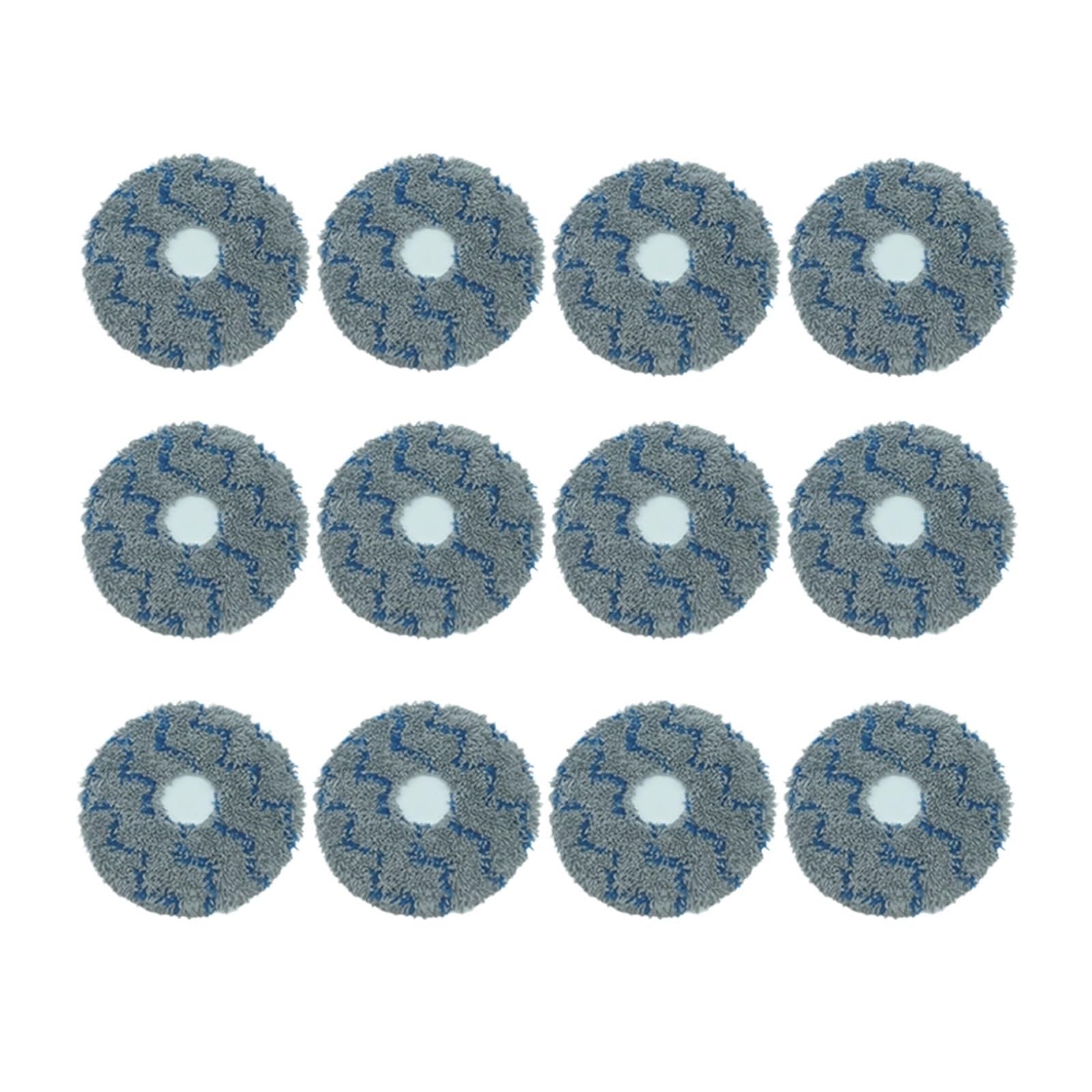 KRHZYPLAE Robotic Vacuum Cleaner Washable Mop Cloth Rags Parts Mop Pads Stent Replacement Accessories,Compatible For Xiaomi,Omni Robot X10+(Set3)
