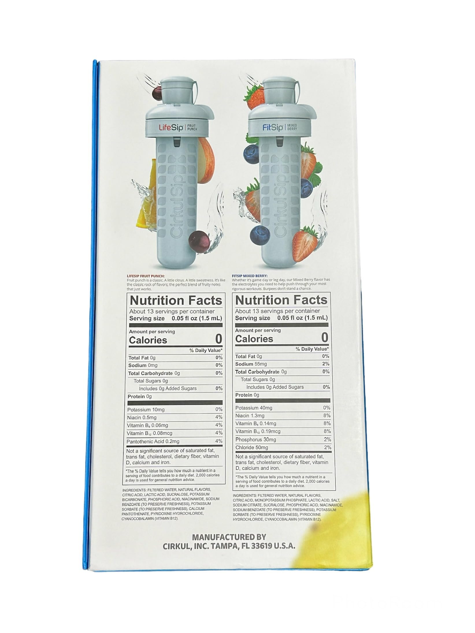 Cirkul Edelstahl-Wasserflasche Starter-Set – Mit Immergrün-Deckel & 2 Geschmackskartuschen | Kalorienfrei, Zuckerfrei | Personalisierbarer Geschmack