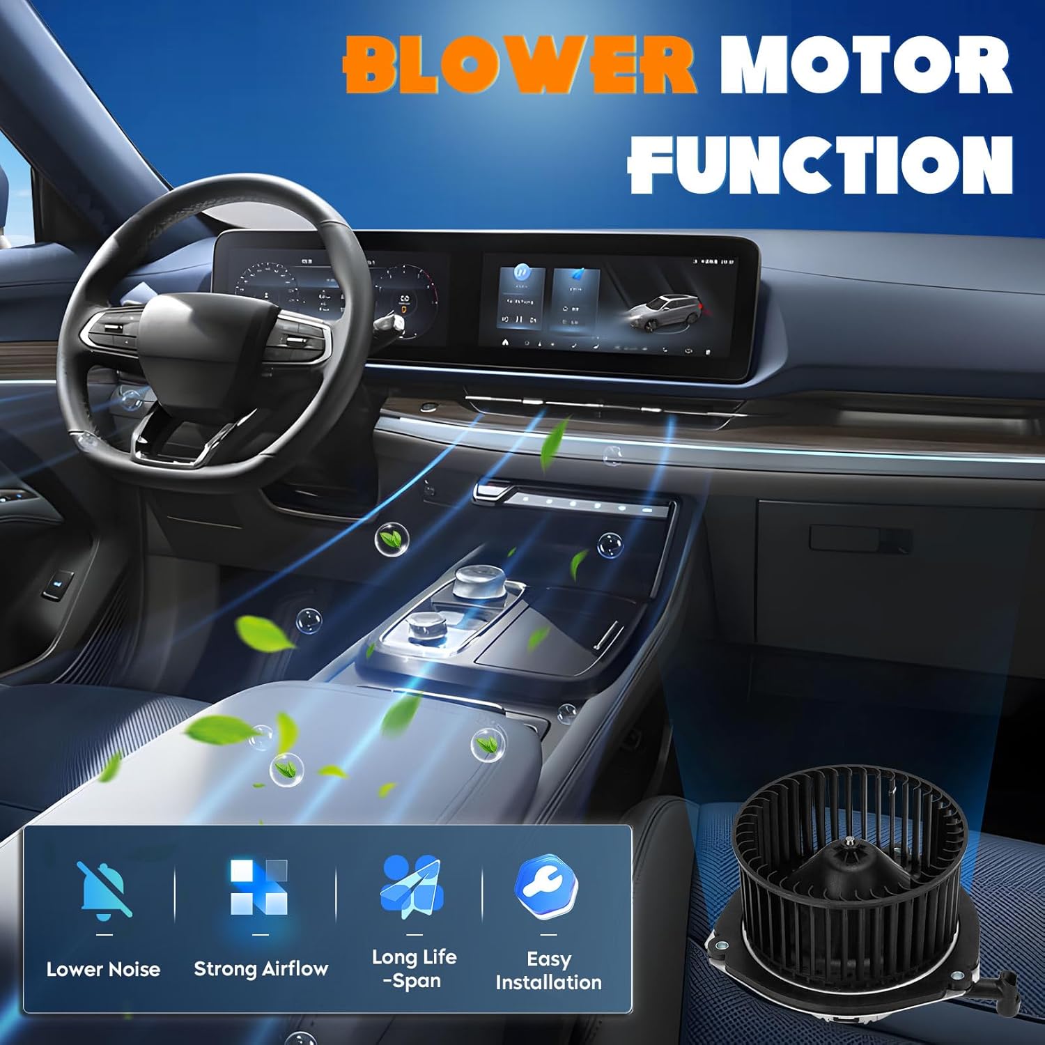 AC Heater Blower Motor for 2002-2008 Toyota Corolla 2003-2007 Toyota Matrix,8710302370/700057