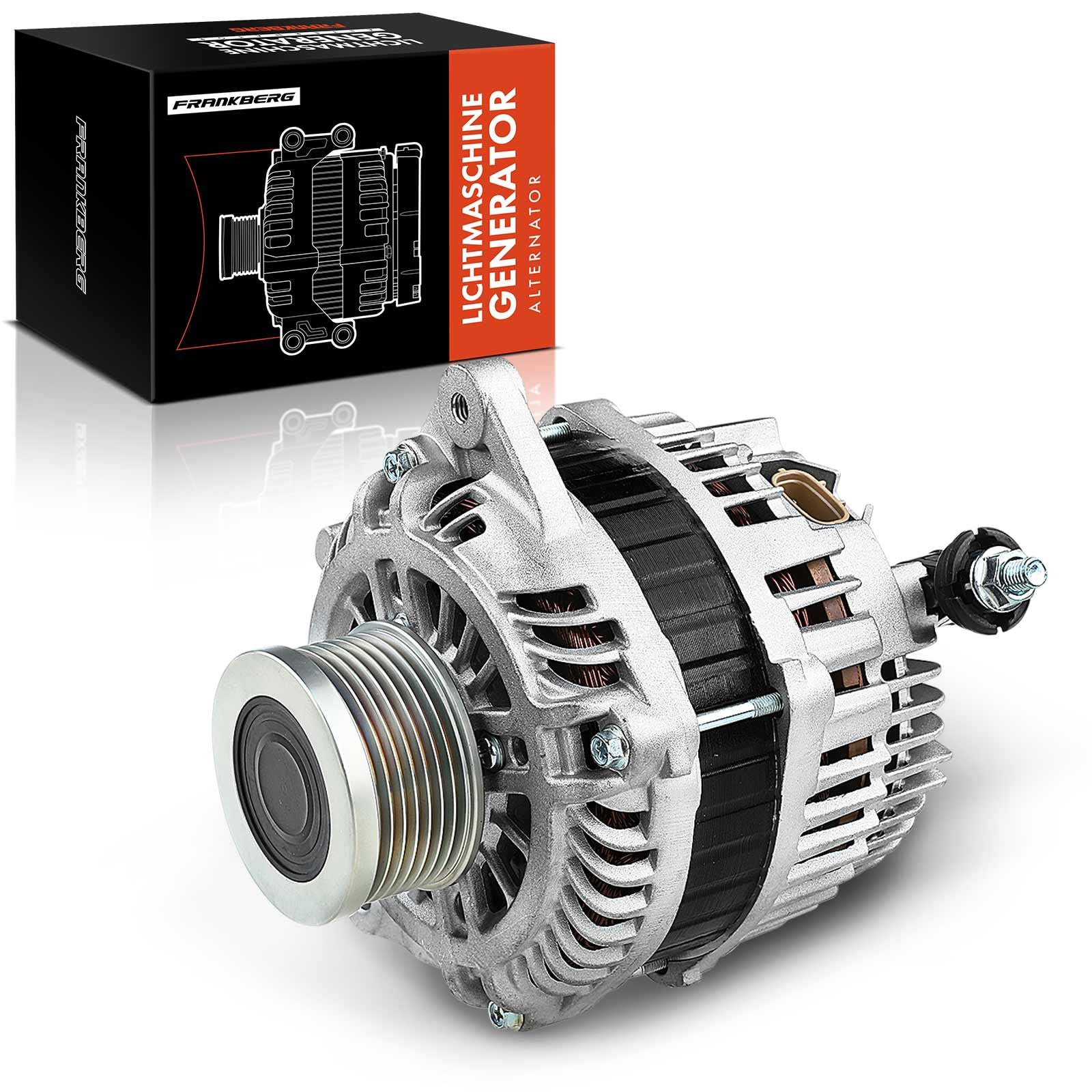 Frankberg Alternatore 23100-EB31B | 23100-EB31B; Compatibile con: Cabstar F24M F24W, NP300 Navara pianale/telaio D40, Pathfinder III R51, NP300 Navara D40