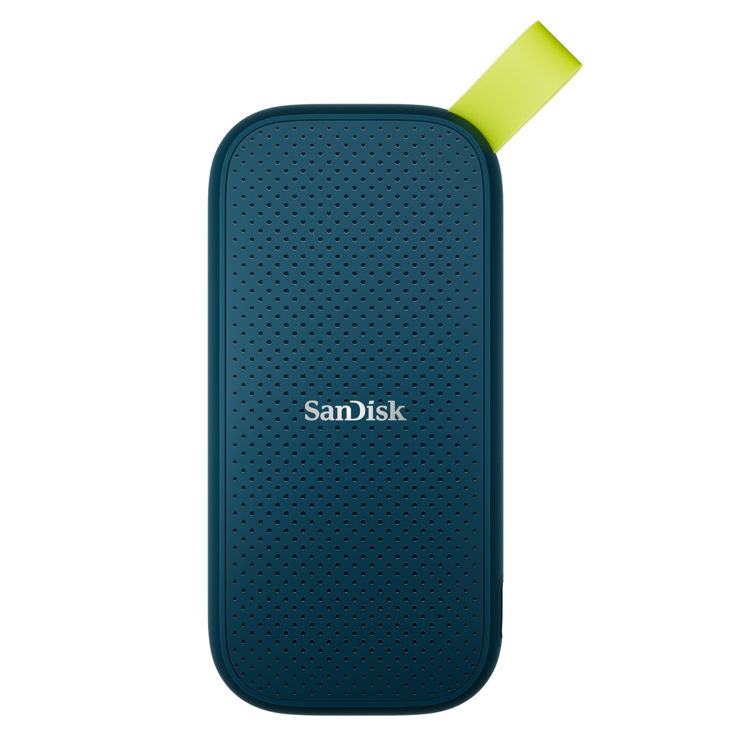 SanDisk Portable SSD 1 TB – Externe SSD, 2,5 Zoll, robustes Gehäuse mit Gummihaken