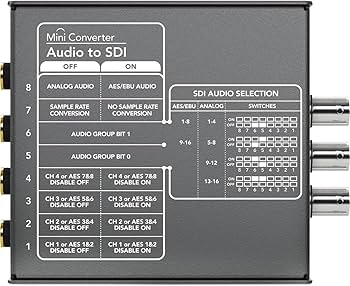 Amazon.co.jp: BlackmagicDesign Mini Converter Audio to SDI 2