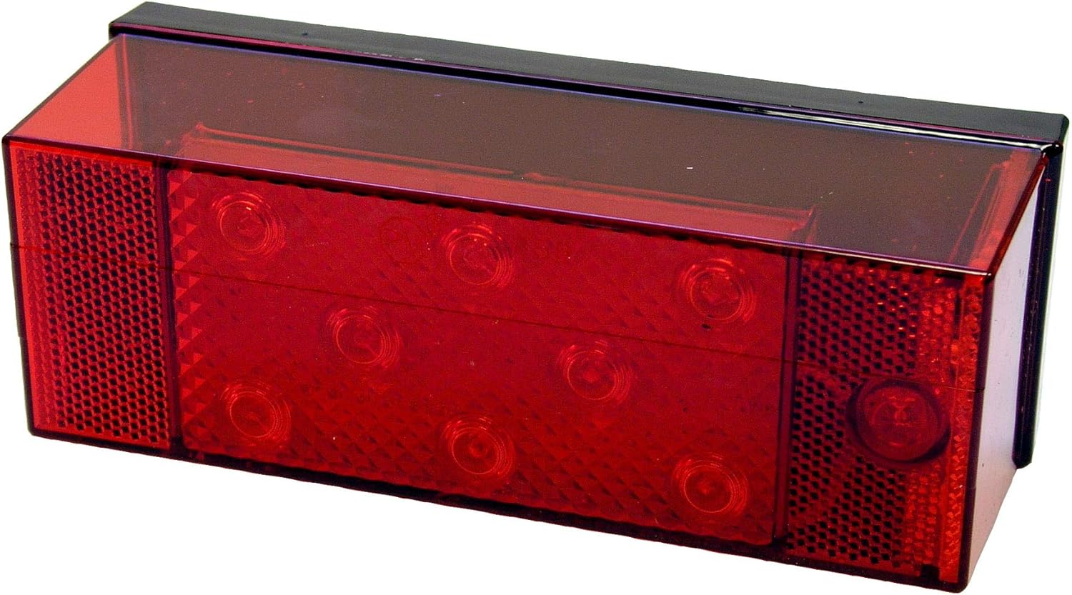 PETERSON MFG V856 Trailer Light - Red - Rectangular