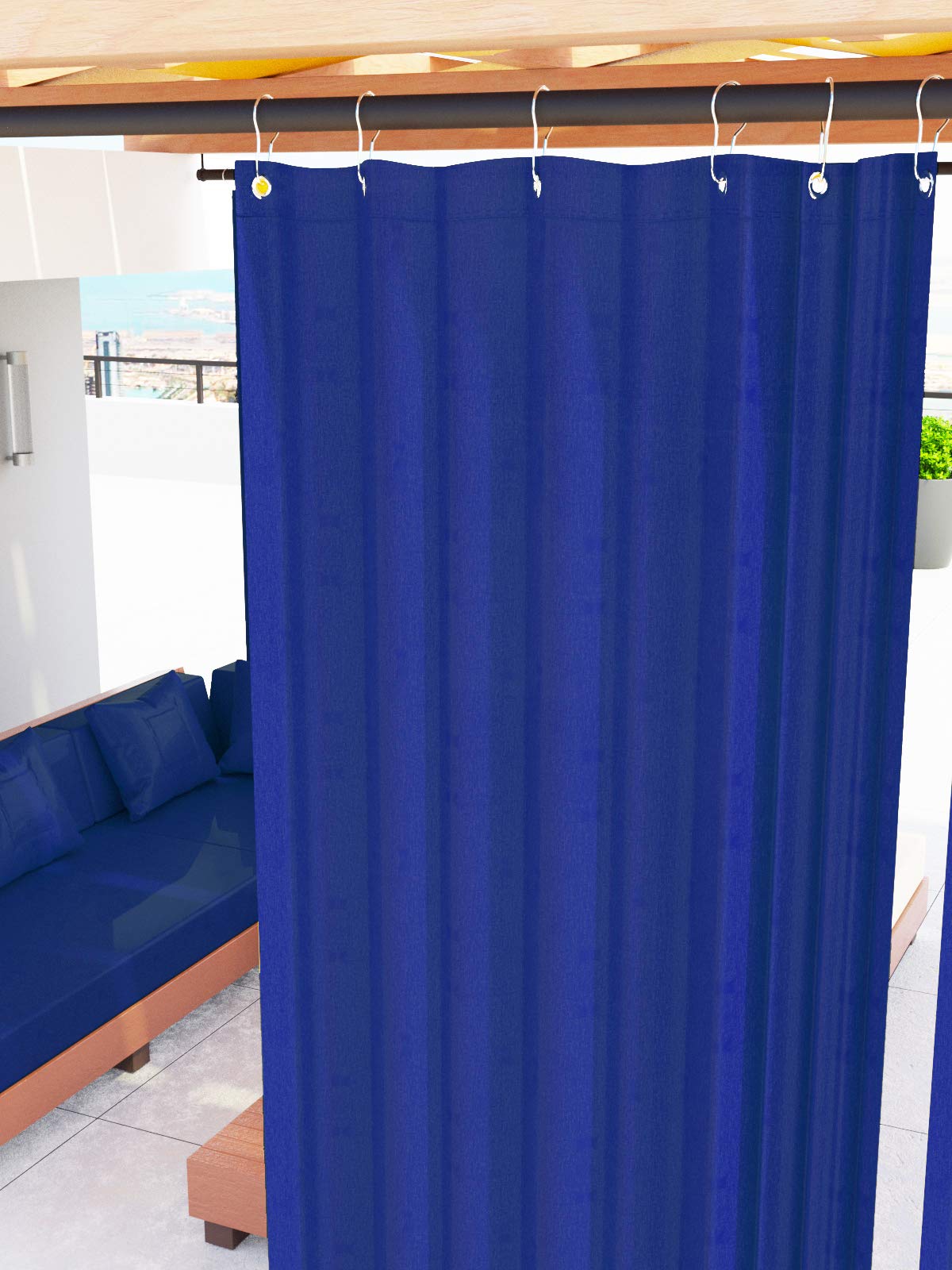 Tissu AU MÈTRE Byour3 - Protection UV Pour Auvents, Pergolas, Bâches - 200 Cm Large - Gris - Dralon