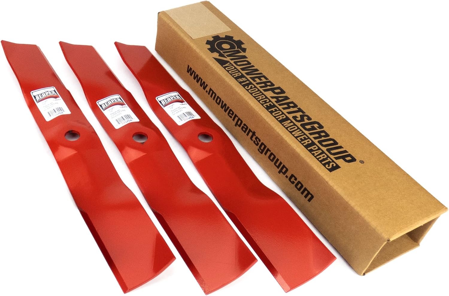 MowerPartsGroup (3) Mower Blades for 54" John Deere EZ Trak Z425 Z435 Z445 Replaces M143520