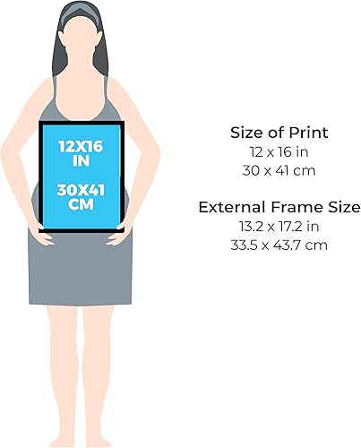 Miniatura 5 de Art Taste Beauty Sheets Of Feminine Elegance Art Print Framed Poster Wall Decor 12x16 inch