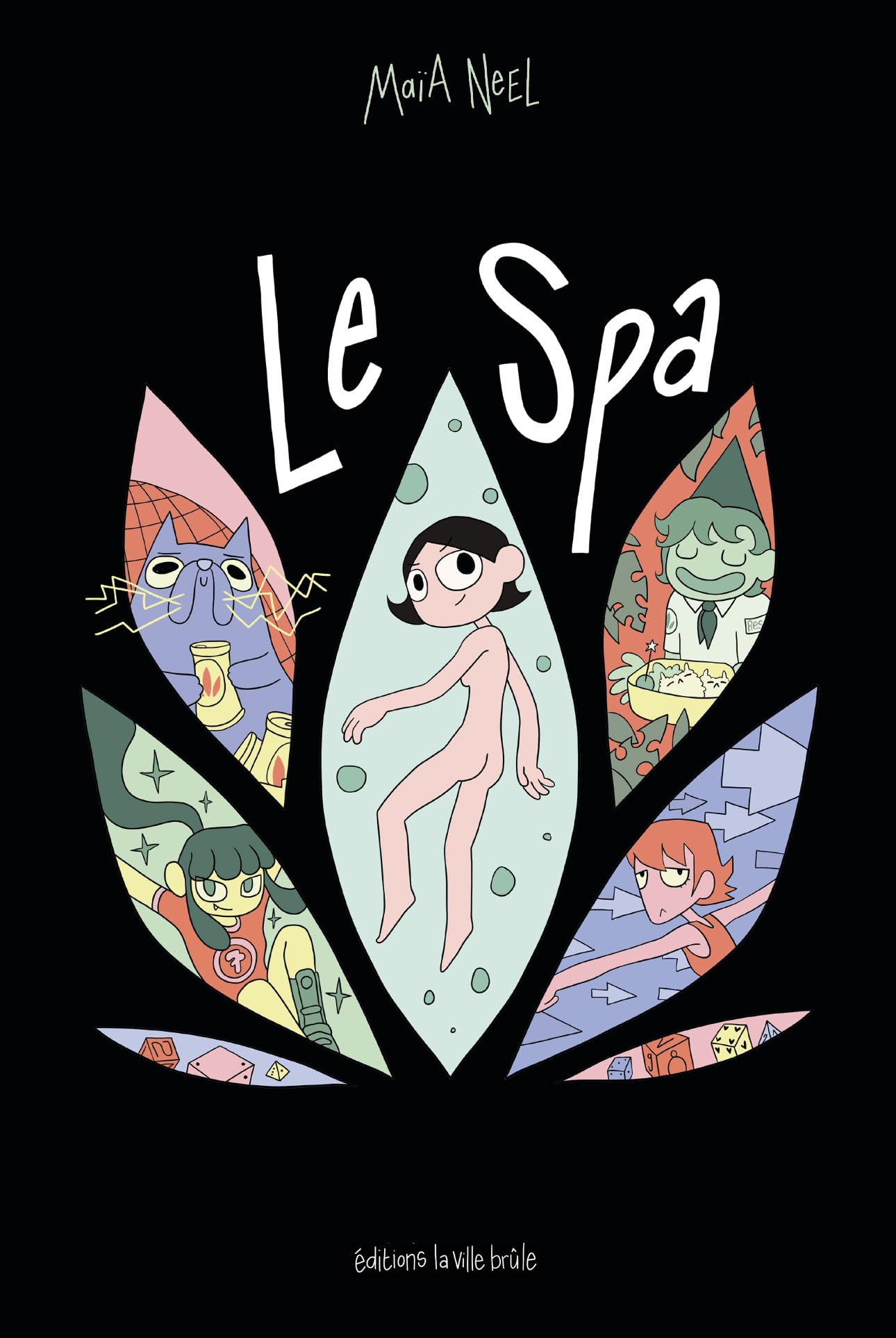 Le spa - Maïa Neel - Ville Brule Eds La - cartonné - Bande dessinée