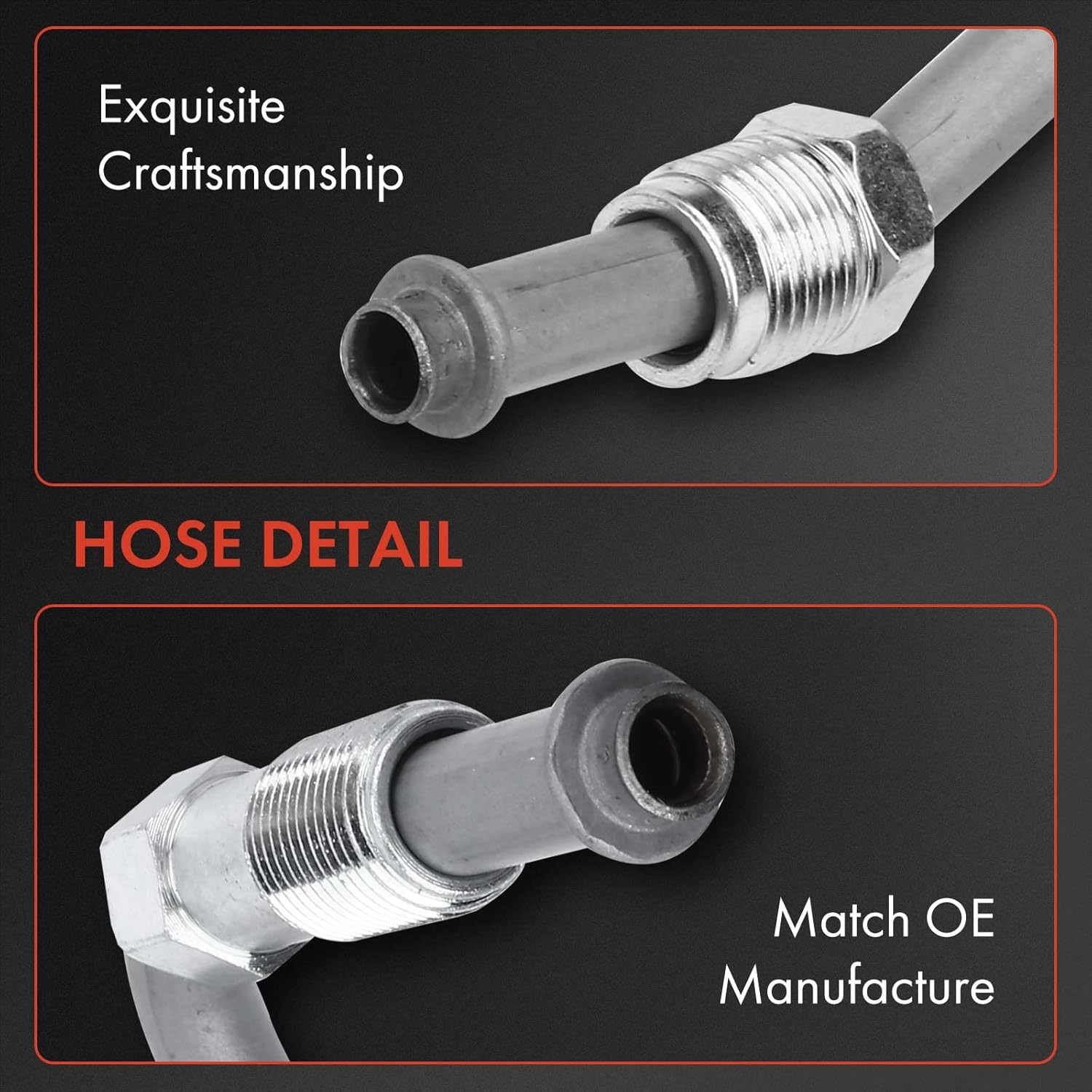 A-Premium Power Steering Hose Pressure Hose Line Assembly Compatible with Dodge Charger 2012-2019 Challenger Chrysler 300 Pump To Gear/Rack Pinion