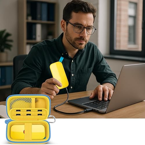 Vista 14 de Funda para SanDisk 1TB 2TB 500GB 4TB/para SanDisk PRO Extreme Portable SSD, soporte externo de almacenamiento de disco duro de estado sólido