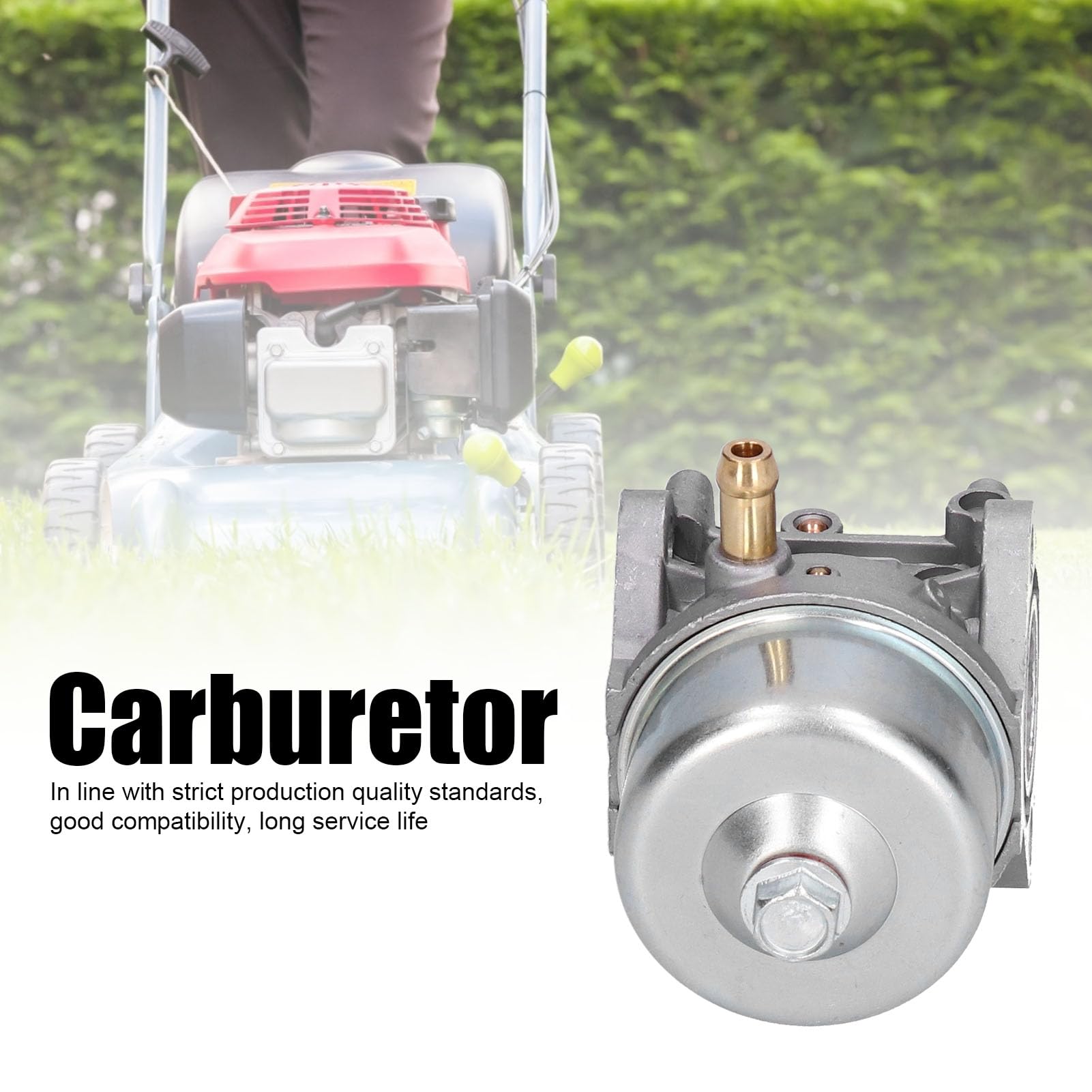 TOPINCN Juego de Cortacésped de Carburador, Kits de Ajuste de Cortacésped de Campo de Carburador, Aptos para Cortacésped FJ180V 15003-7099 15003-7083