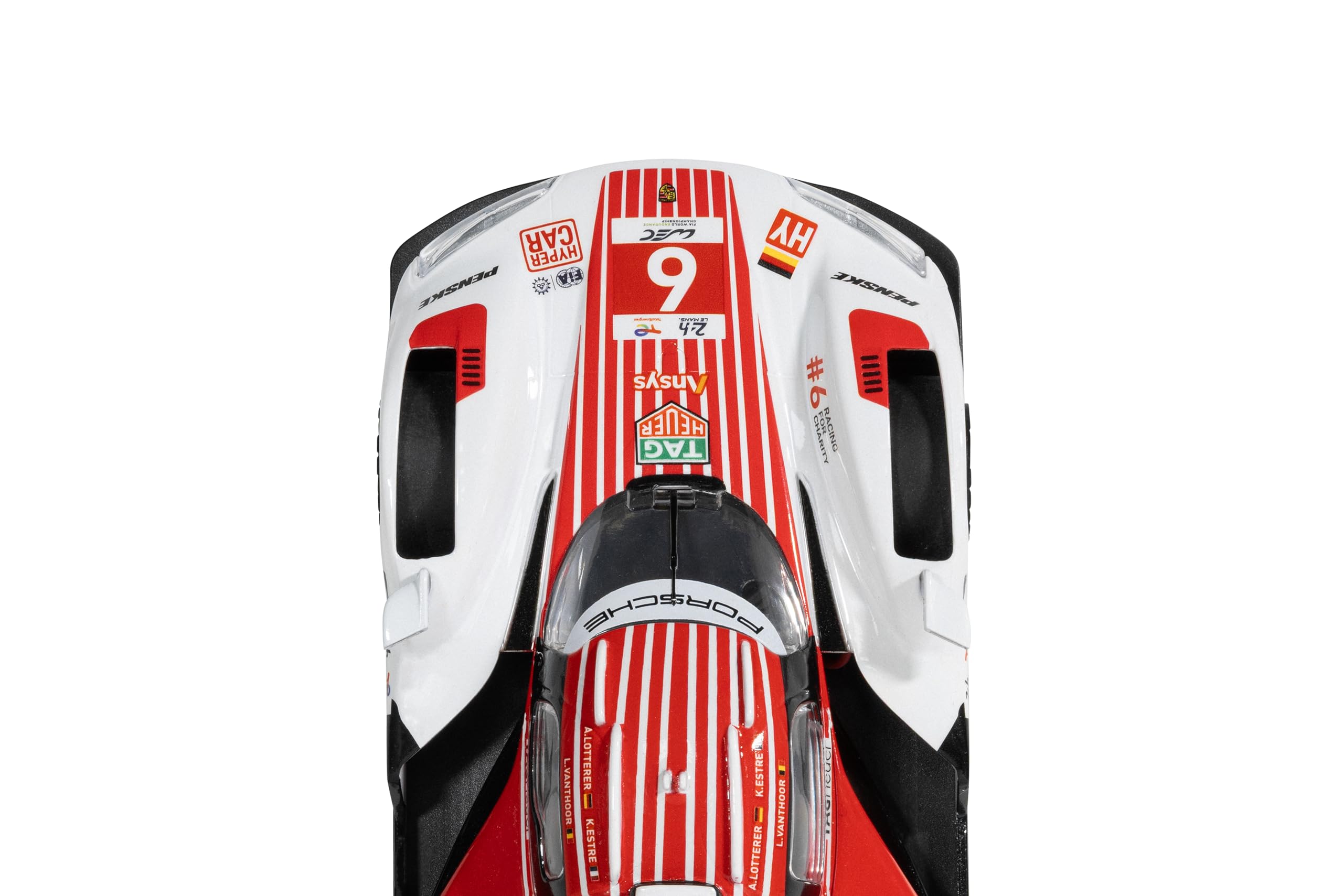 Superslot H4593 Porsche 963 24 Horas de Le Mans 2024-4.º Coche de Seguridad, Coche de Slot - Campeonato Mundial de Deportes/Resistencia, para Mayores de 3 años.