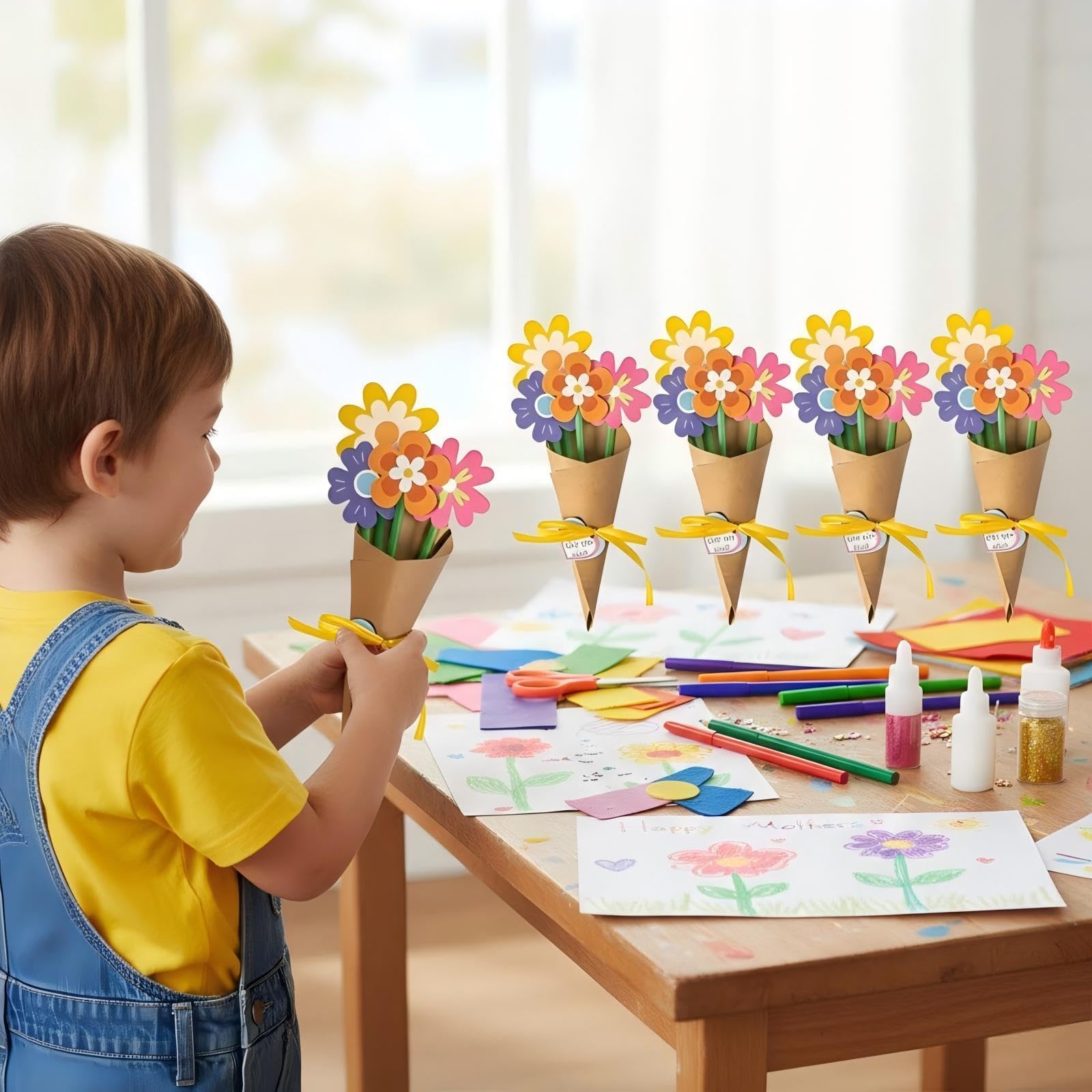 MICJLLT 6 Pcs Mothers Day Craft Kit - Image 4
