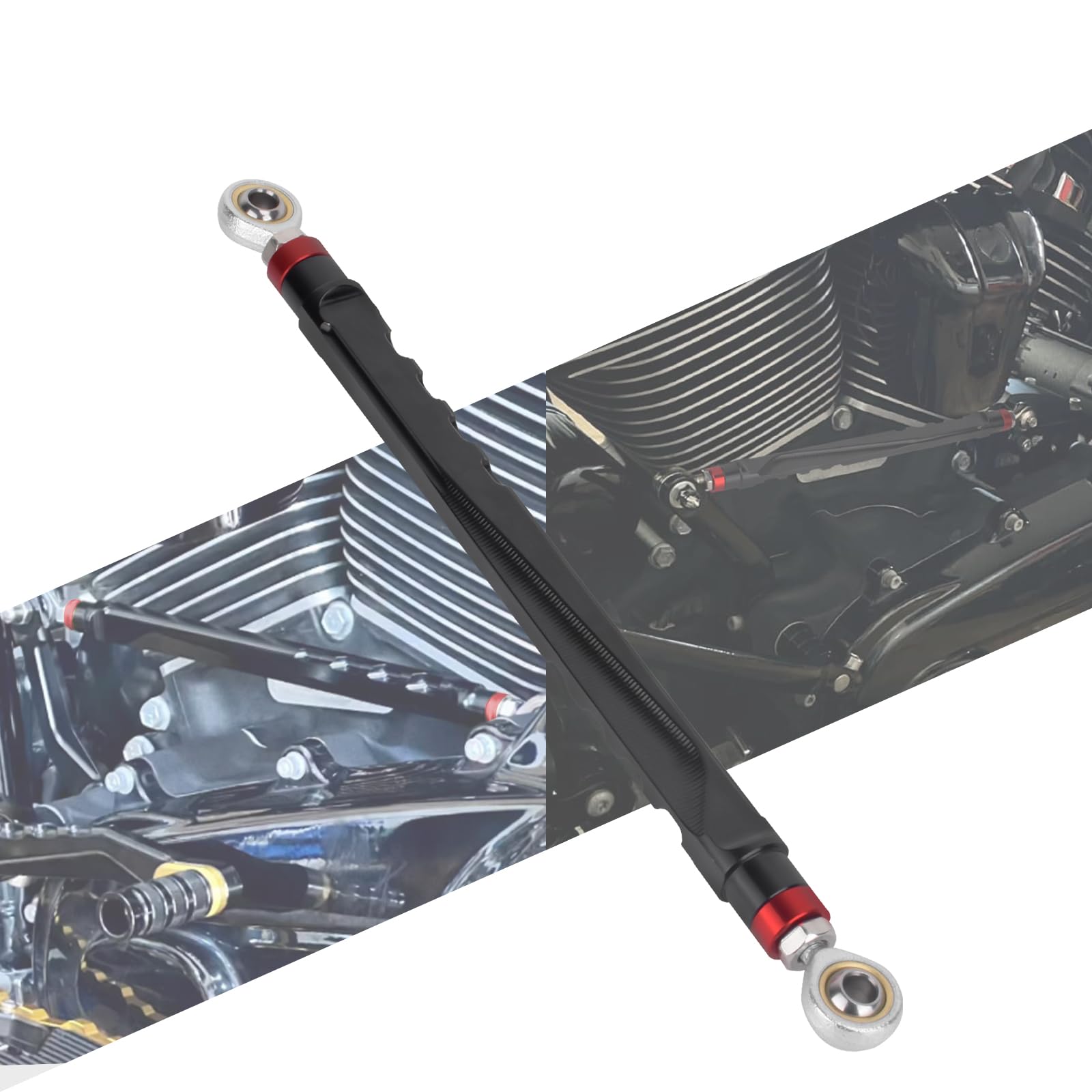 Shift Linkage Gear Shifter Linkage Fit for Harley Touring Street Glide Road Glide Electra Glide Road King Trikes Softail 1986-2025 Black Red