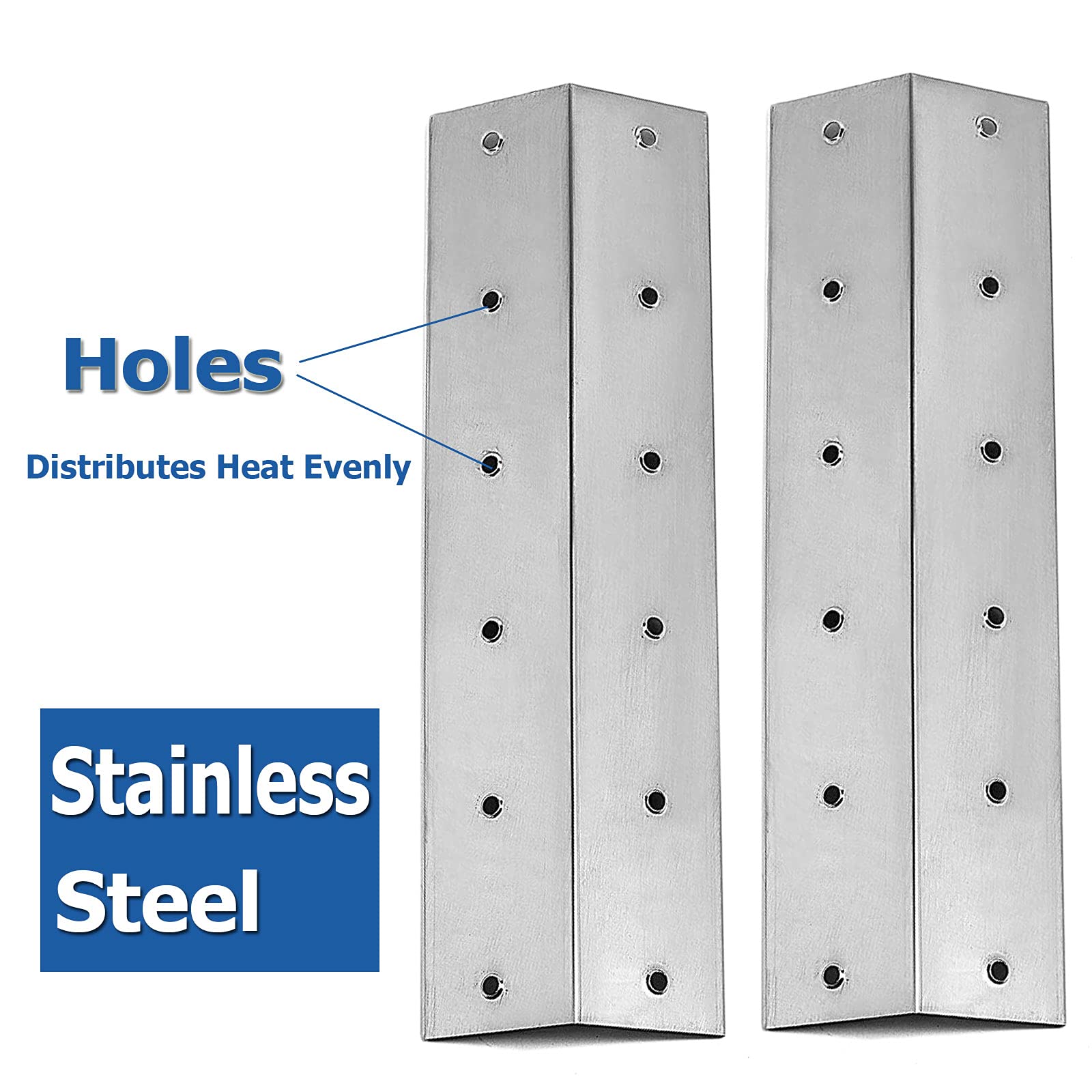 Buy GriHero 41.6 x 12.4cm Stainless Steel Heat Heat Shields for Outback