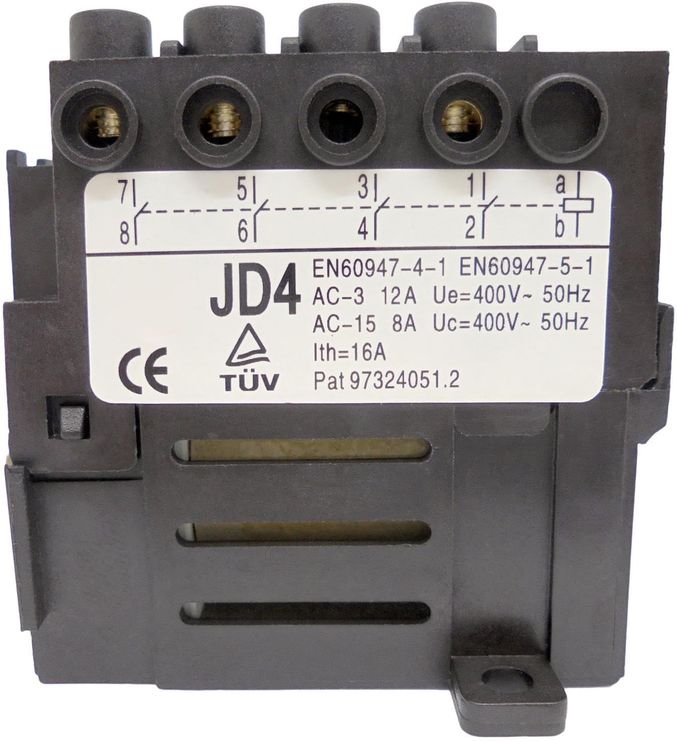 Switch-Relay KEDU JD4 400V with 4 contacts