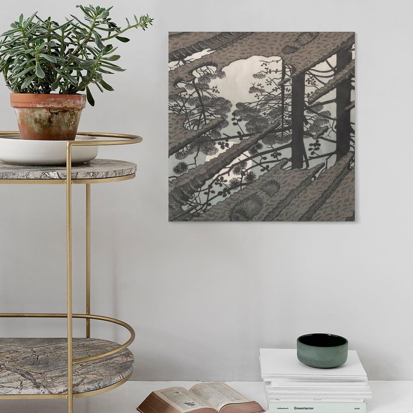 Amazon.co.jp: エッシャーM. C. Escher偉大な伝説の画家絵画芸術作品