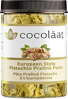 Cocoläat European Style Pistachio Praline Paste | Sweetened Pistachio Sp...