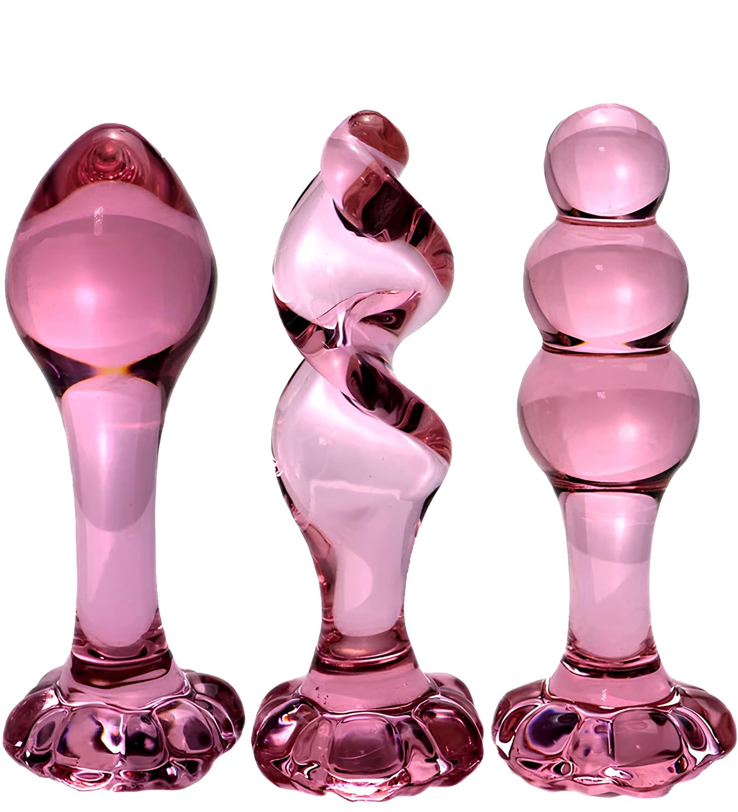 Amazon.com: 3 Piece Glass Anal Plug Kit - Butt Plug Training Kit Crystal Glass Transparent Anal Trainer Prostate Massage with Flower Base,Unique Design Sex Toys for Women,Men and Beginners (Pink) : Health Amazon.com: 3 Piece Glass Anal Plug Kit - Butt Plug Training Kit Crystal Glass Transparent Anal Trainer Prostate Massage with Flower Base,Unique Design Sex Toys for Women,Men and Beginners (Pink) : Health