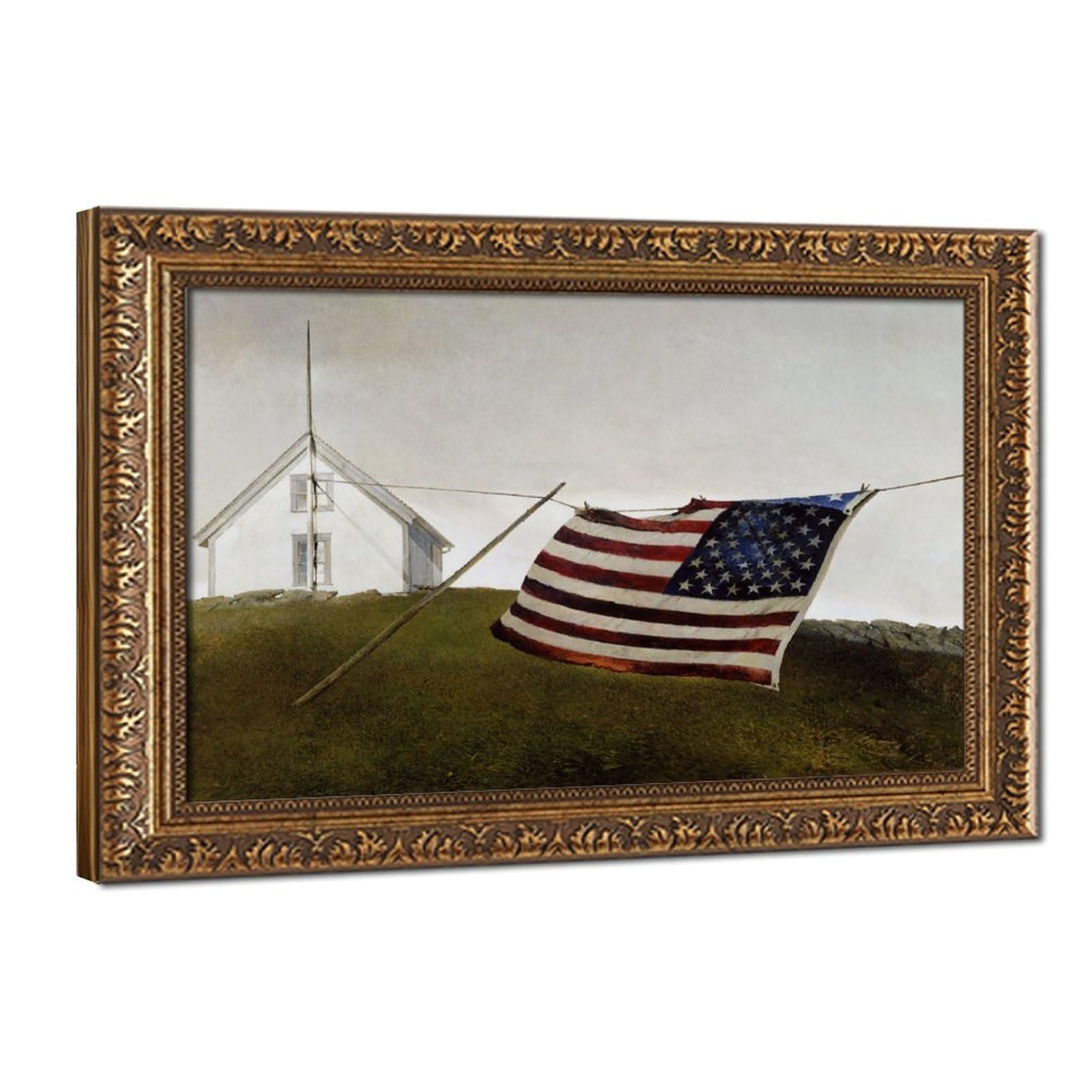 Affiche Andrew Wyeth Battle Ensign pour salon et bureau - 8