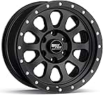 RockTrix RT111 17 inch Wheel Compatible with Ford 2021+ Bronco 17x9 6x5.5 Wheels (+12mm offset) 6x139.7 PCD, 93.1mm Bore, Black Wheels, Also Compatible with 2019+ Ranger Rims