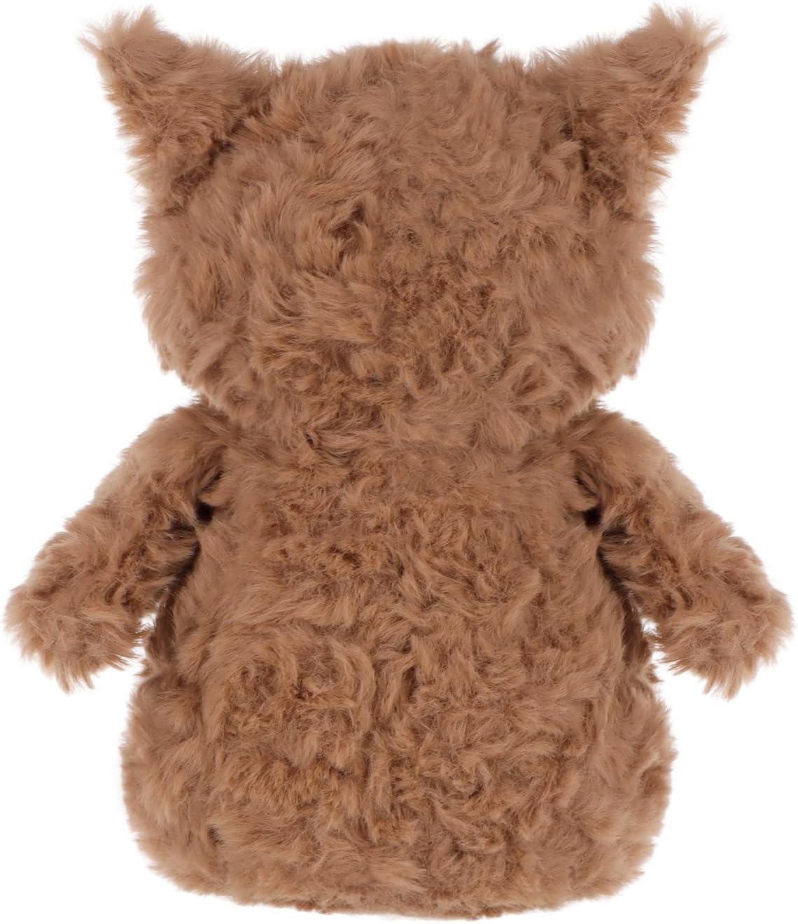 Apricot Lamb Flower Owl Plush Stuffed Animals for Kids, Soft Cute Plush Toys for Baby Girl and Boy, Fluffy Flower Owl Brown (Dark Brown)