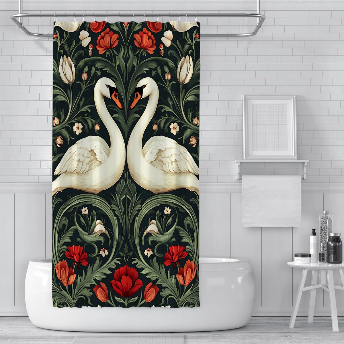 Wodoodporna, nadająca się do prania w pralce, zestaw zasłon prysznicowych z poliestru, 150 x 200 cm, gwiaździste niebo, mozaika, drzewo, sztuka, nadruk, modne akcesoria łazienkowe, do hotelu, rodziny
