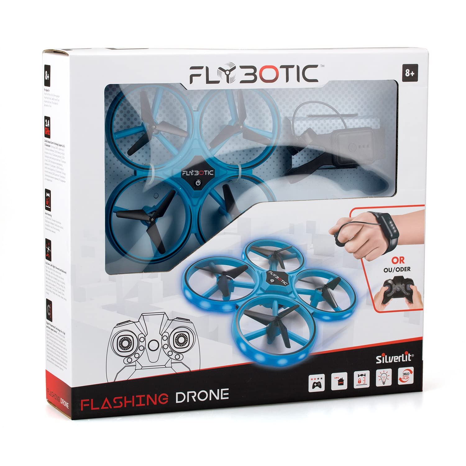 Rocco Giocattoli - P.​A.​DRO Flashing Drone