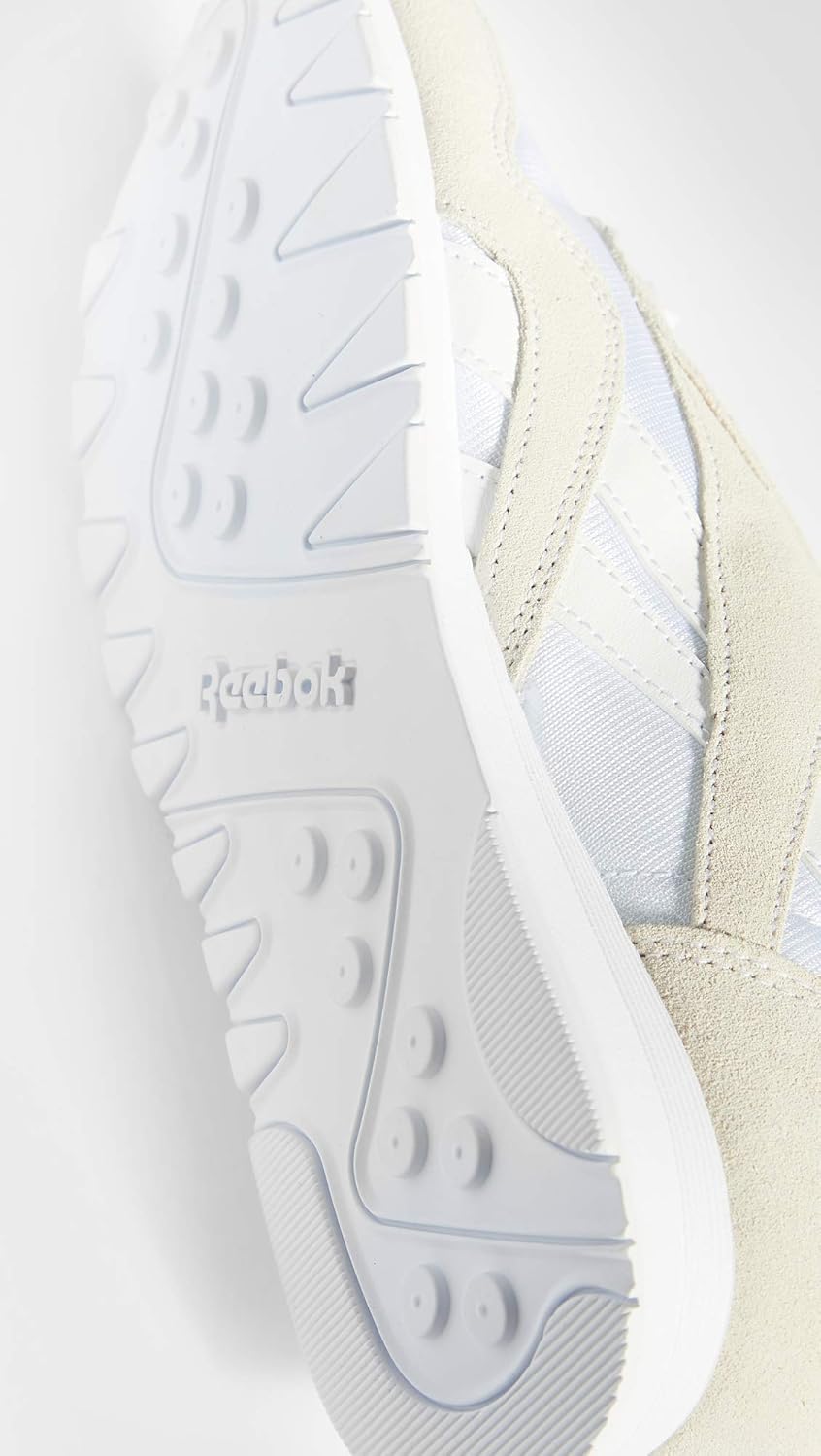 Reebok Men's Classic Nylon Sneaker 6 White/Light Grey