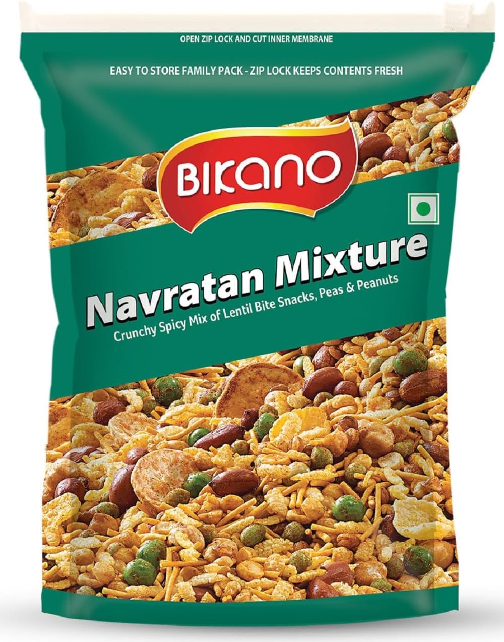 Navratan Mixture | Crunchy & Spicy Indian Snack | Protein & Fiber-Rich | Tea-Time & Anytime Snack | Premium Quality Ingredients | Fresh & Hygienic Pack | 350g