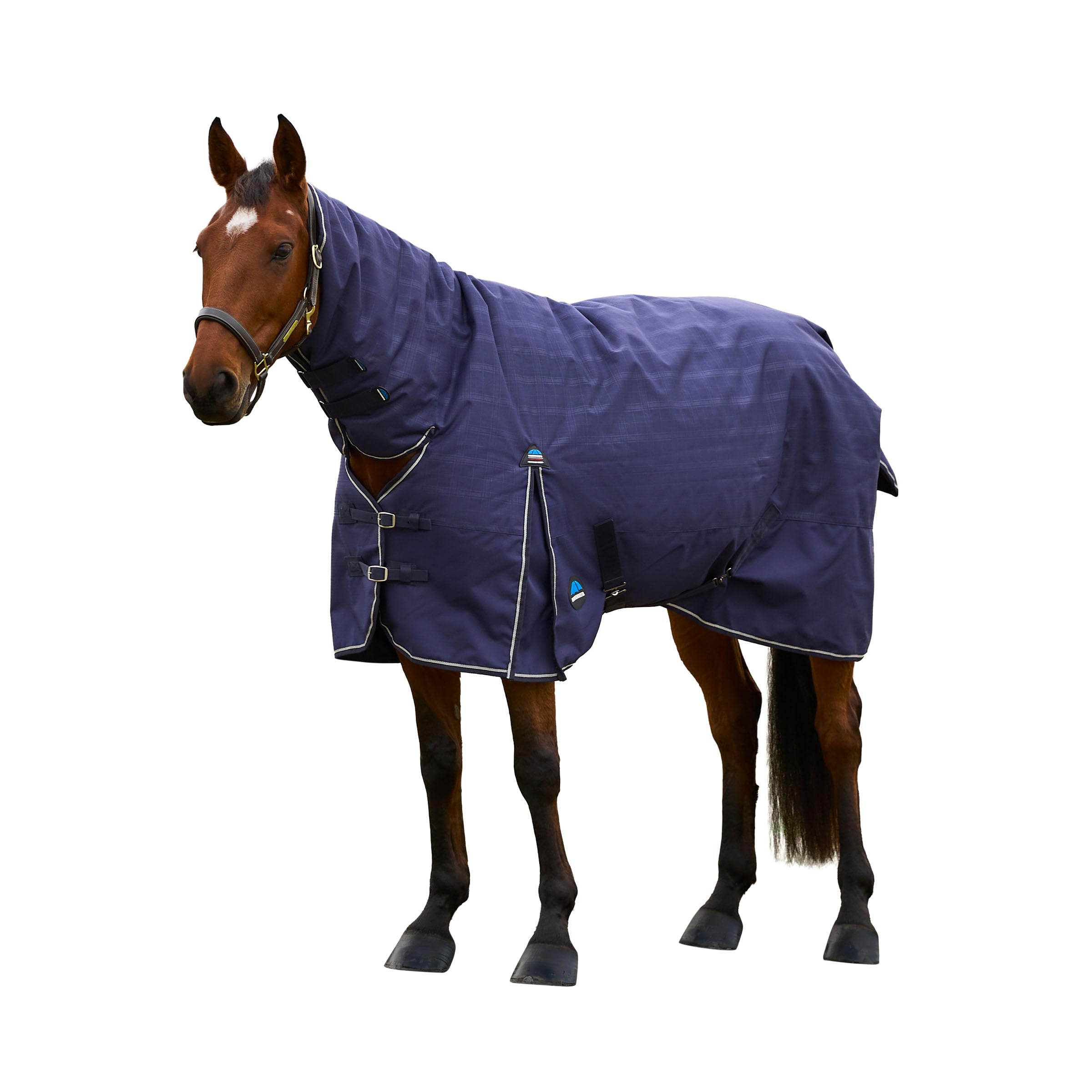 WeatherBeeta ComFiTec Prelim Turnout Combo 220g, Navy Embossed Plaid, 6'0