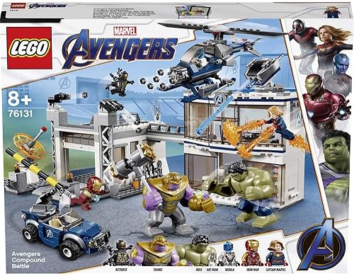 LEGO Marvel Avengers Headquarters 76131 — galinė pusė