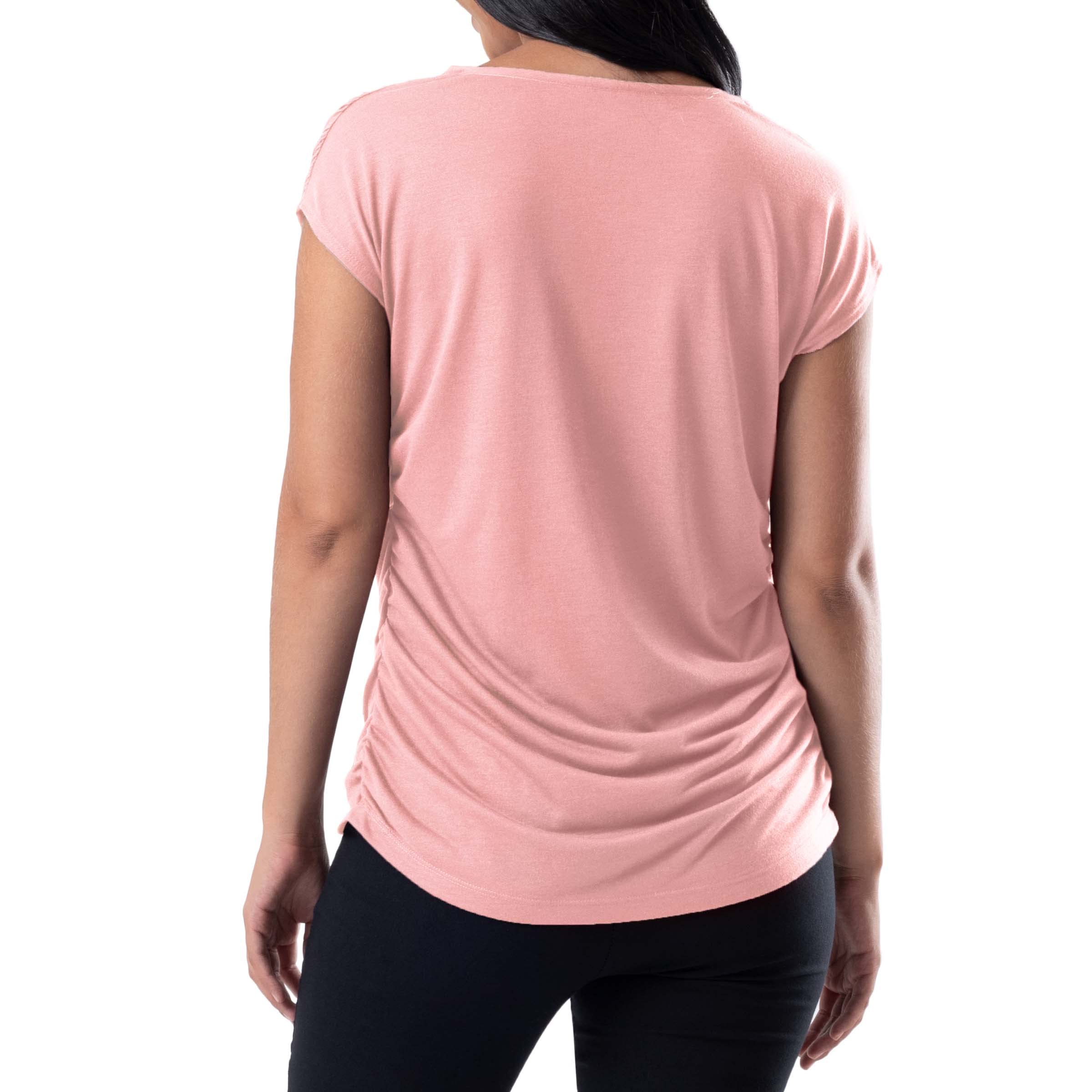 Wright's Top de Punto Sin Mangas con Cuello Drapeado Tnica para Mujer