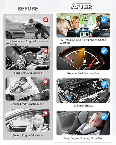 Miniatura 5 de Cartist 74-50009 Medidor de sensor de flujo de aire masivo ajuste personalizado para Mazda356MX-5MiataProtegeRX-8 1999-2012 MAF Sensor Reemplazo