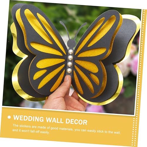 Miniatura 5 de Garneck 10 Pcs Party Decoration Butterfly Wall Decoration Hollow Out Sticker Wall Butterflies Mariposas Decorativas Para Fiesta Butterflies Decor