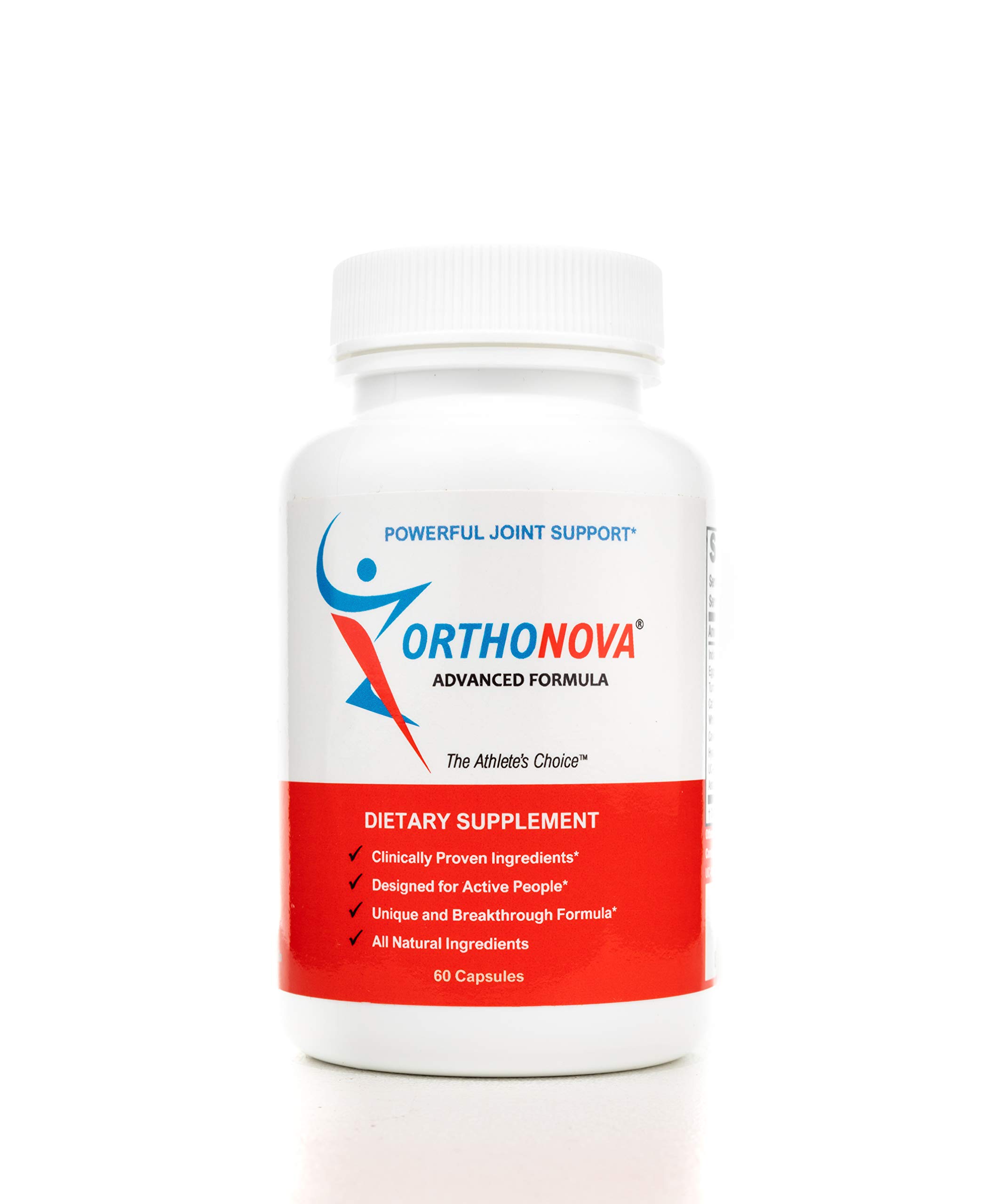 Orthonova® Advanced Formula - Premium Joint Supplement,9 Powerful Ingredients,60 Vegetable Capsules