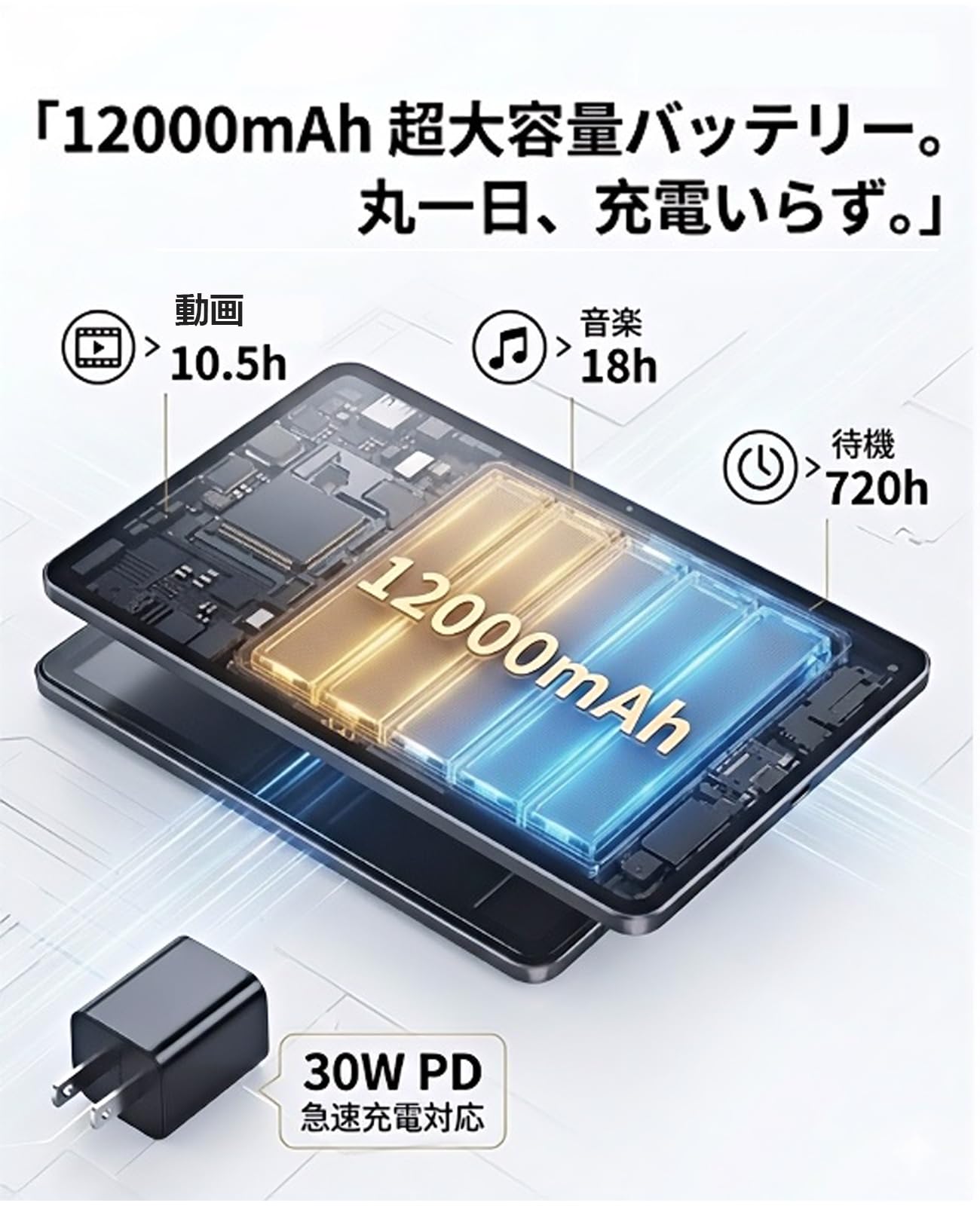 Amazon.co.jp: MESB3Pro Android 14 タブレット 15.6インチ 大画面 wi