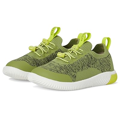 KEEN Kids KNX Knit Sneaker (Toddler/Little Kid) Kids Shoes Iguana/Evening Primrose