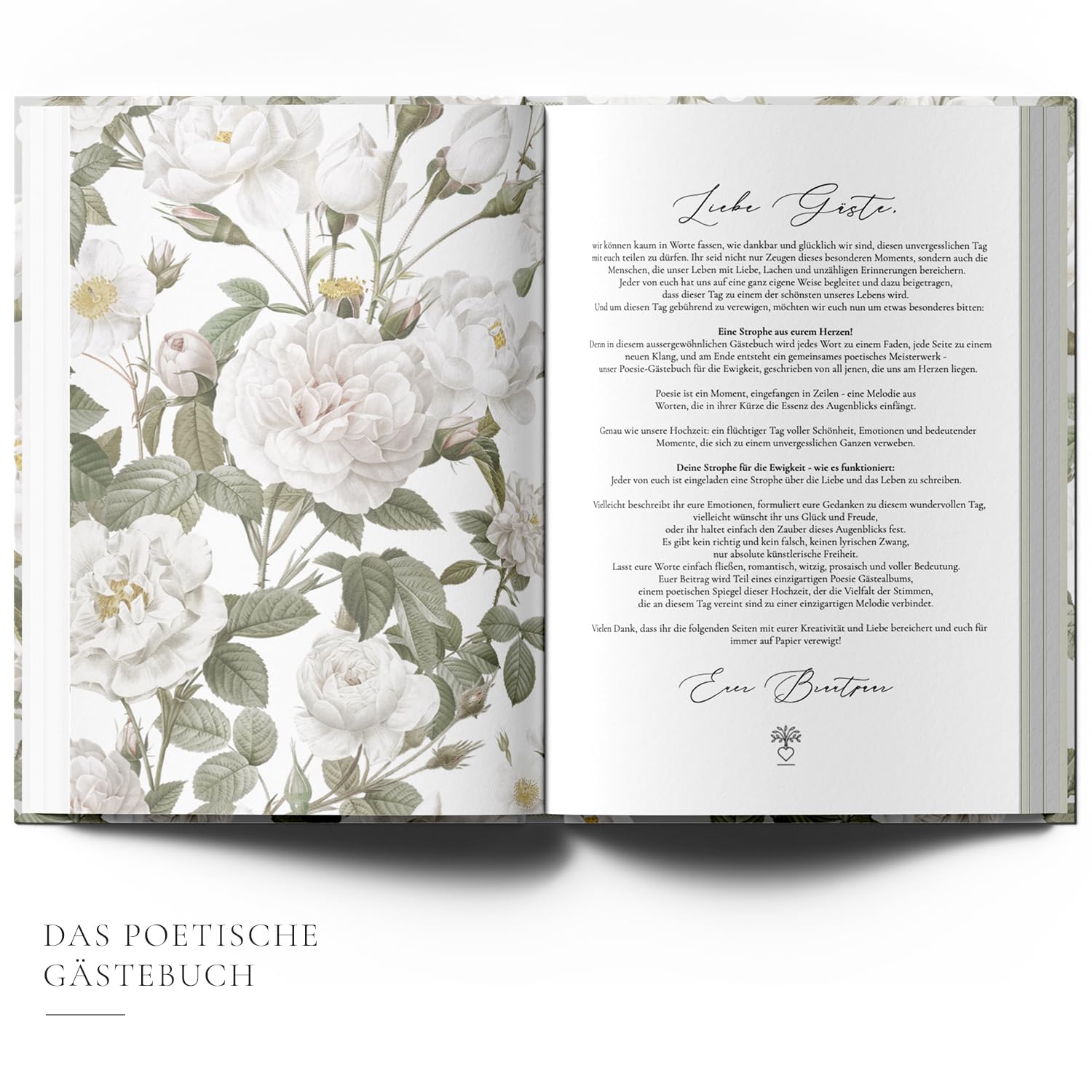 UNSERE HOCHZEITSGÄSTE: GÄSTEBUCH & MEMORYKEEPER© (HOCHZEIT ESSENTIALS)