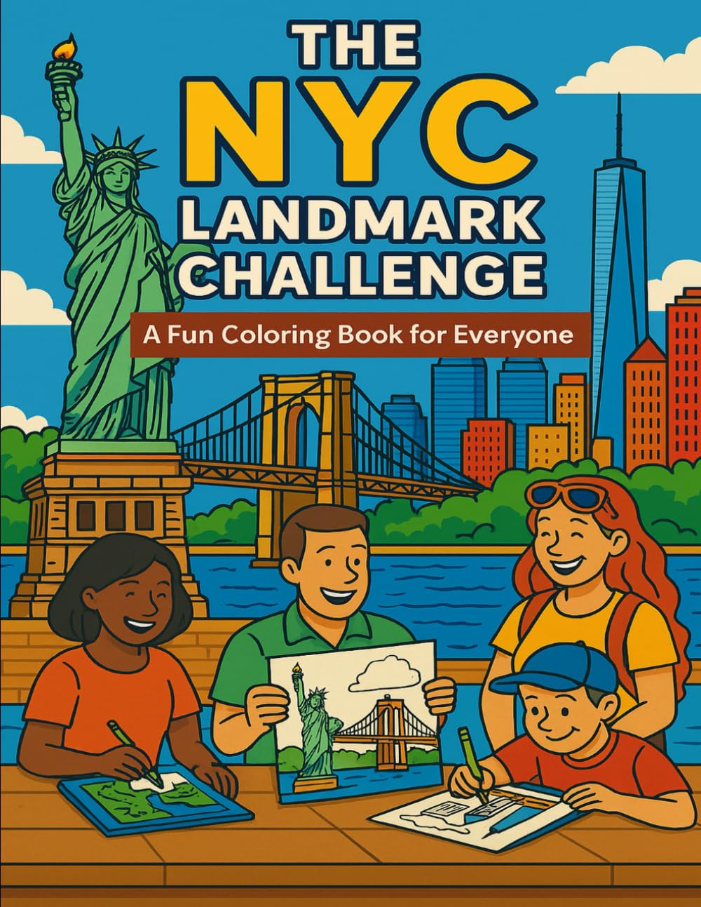 The NYC Landmark Challenge: A Coloring Book for Everybody