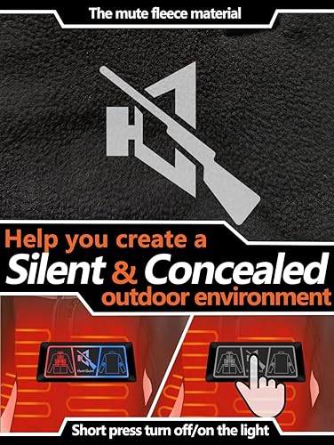 Miniatura 3 de Chaqueta térmica de forro polar para mujer con banco de energía, abrigo recargable para caza (Next Camo G2, talla S-XL)