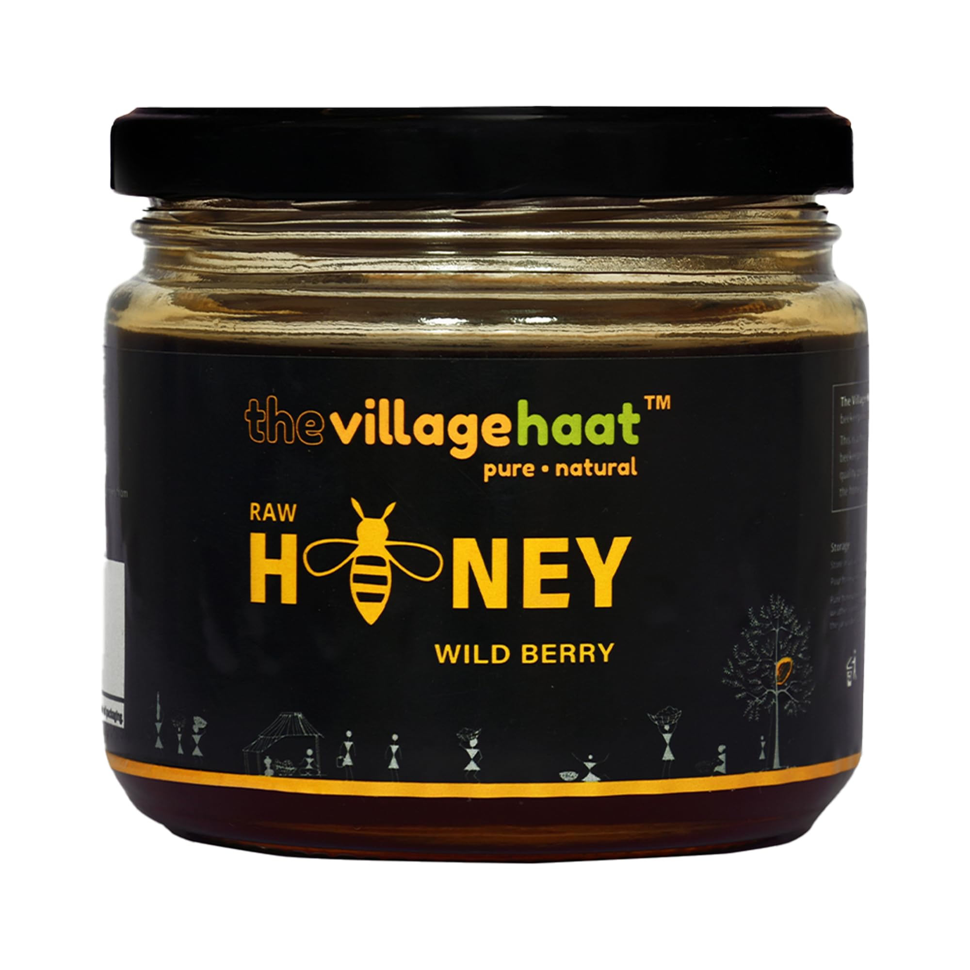 the villagehaat - pure.natural Wild Berry 100% Pure, Natural Honey Raw, Unprocessed|Naturally Rich In Antioxidants|(350G Glass Jar) (B09KC629ZZ) Amazon Price History, Amazon Price Tracker