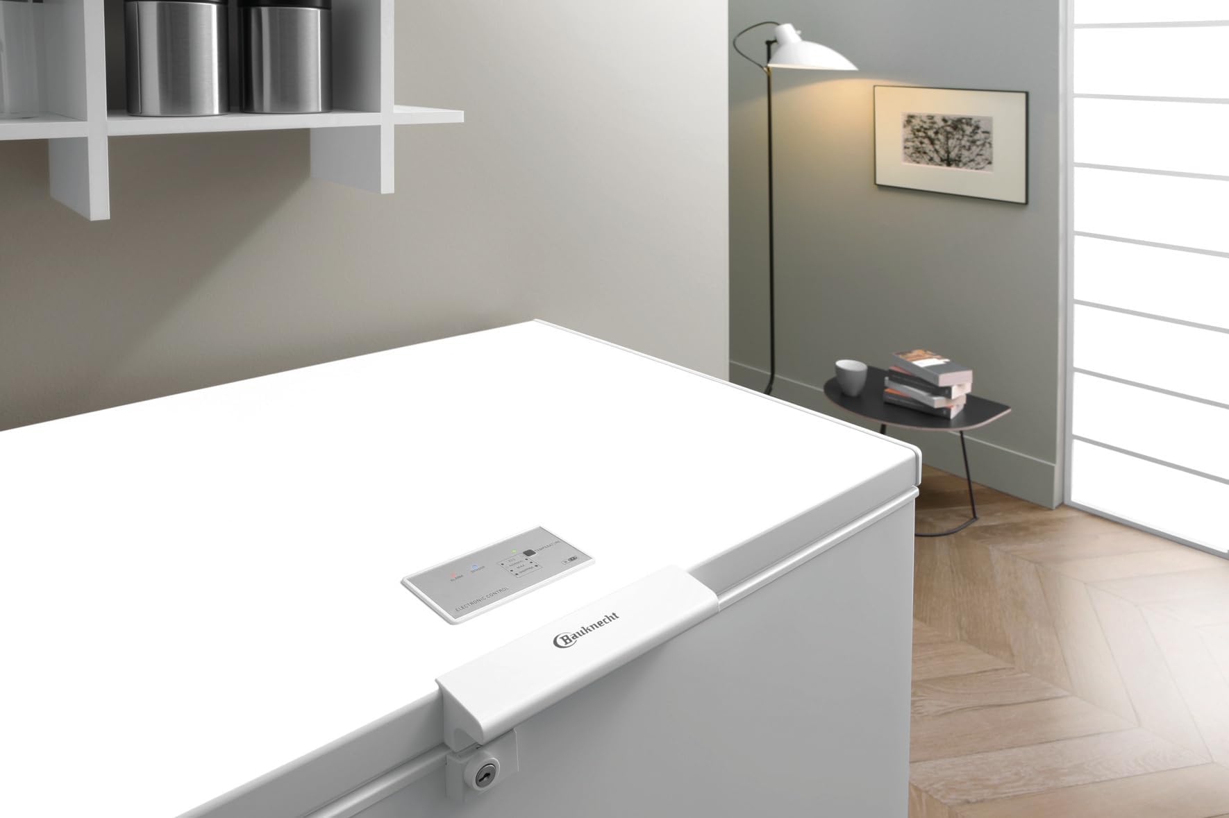 Bauknecht GTE 508 FA Gefriertruhe / 312 L / Frost-Away und Space-Max/ Door Balance/ Kindersicherung, Weiss