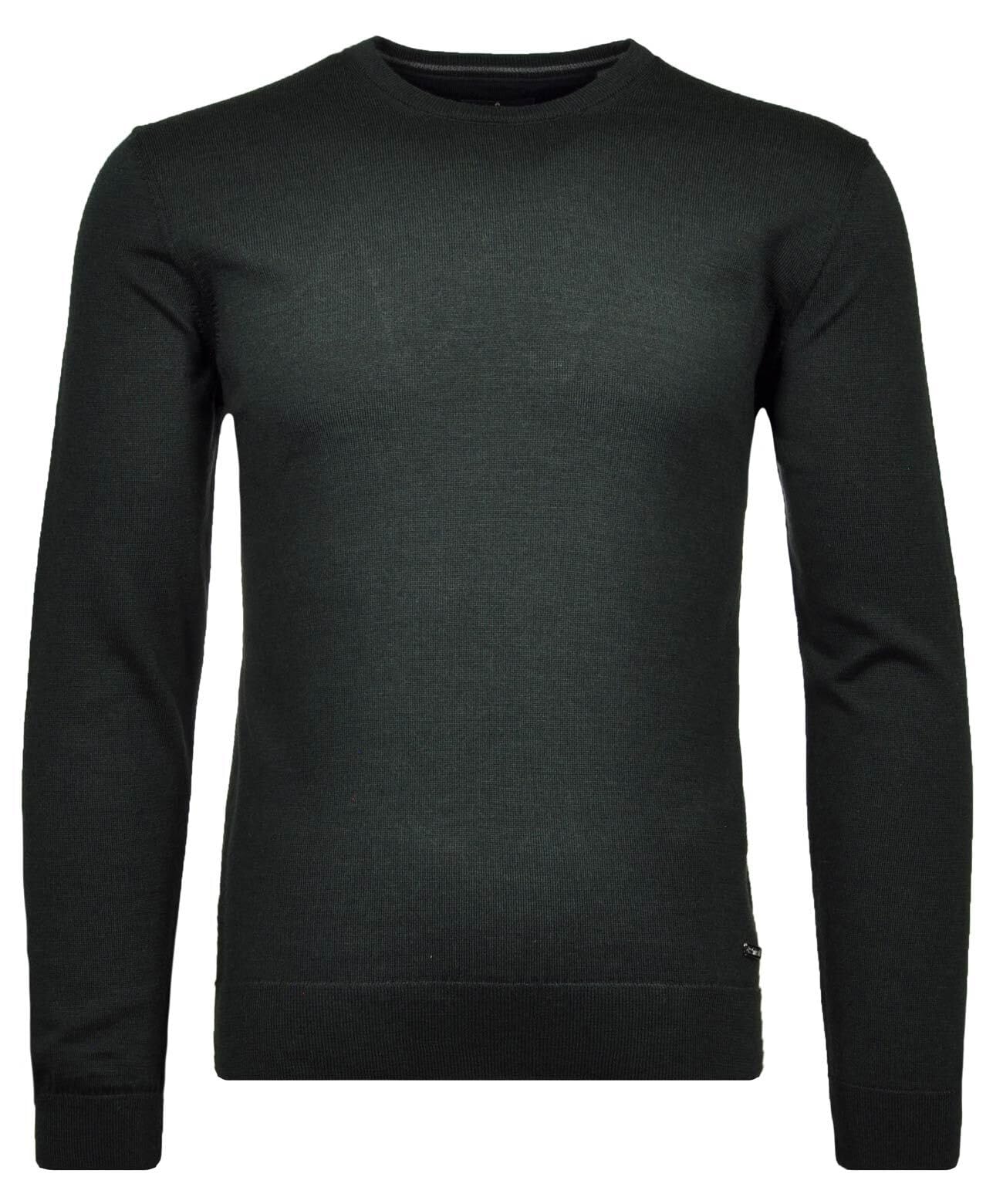 RAGMAN Herren Merino-Pullover Rundhals